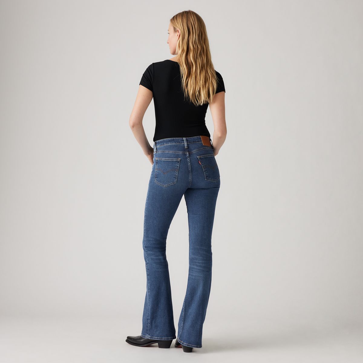726 High-Rise Flare Women's Jeans — Blue Wave Mid - Medium Wash
