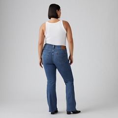 726 High-Rise Flare Women's Jeans — Blue Wave Mid - Medium Wash 13