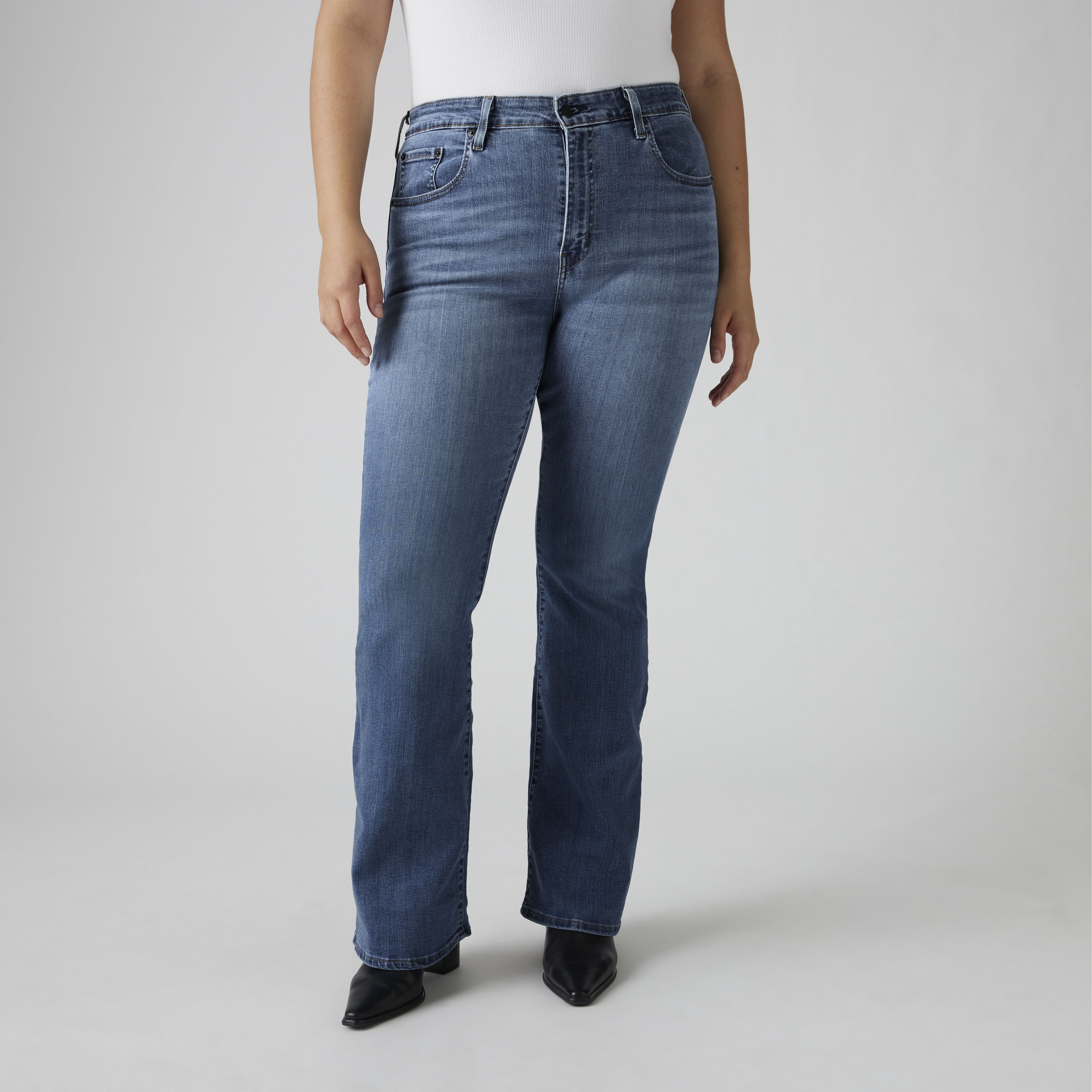 726 High Rise Flare Women's Jeans 10