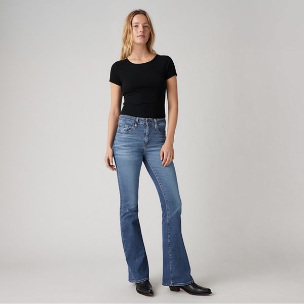 726 High-Rise Flare Women's Jeans — Blue Wave Mid - Medium Wash