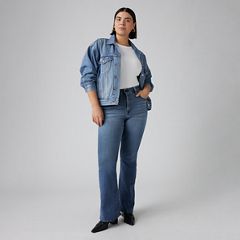 726 High-Rise Flare Women's Jeans — Blue Wave Mid - Medium Wash 9