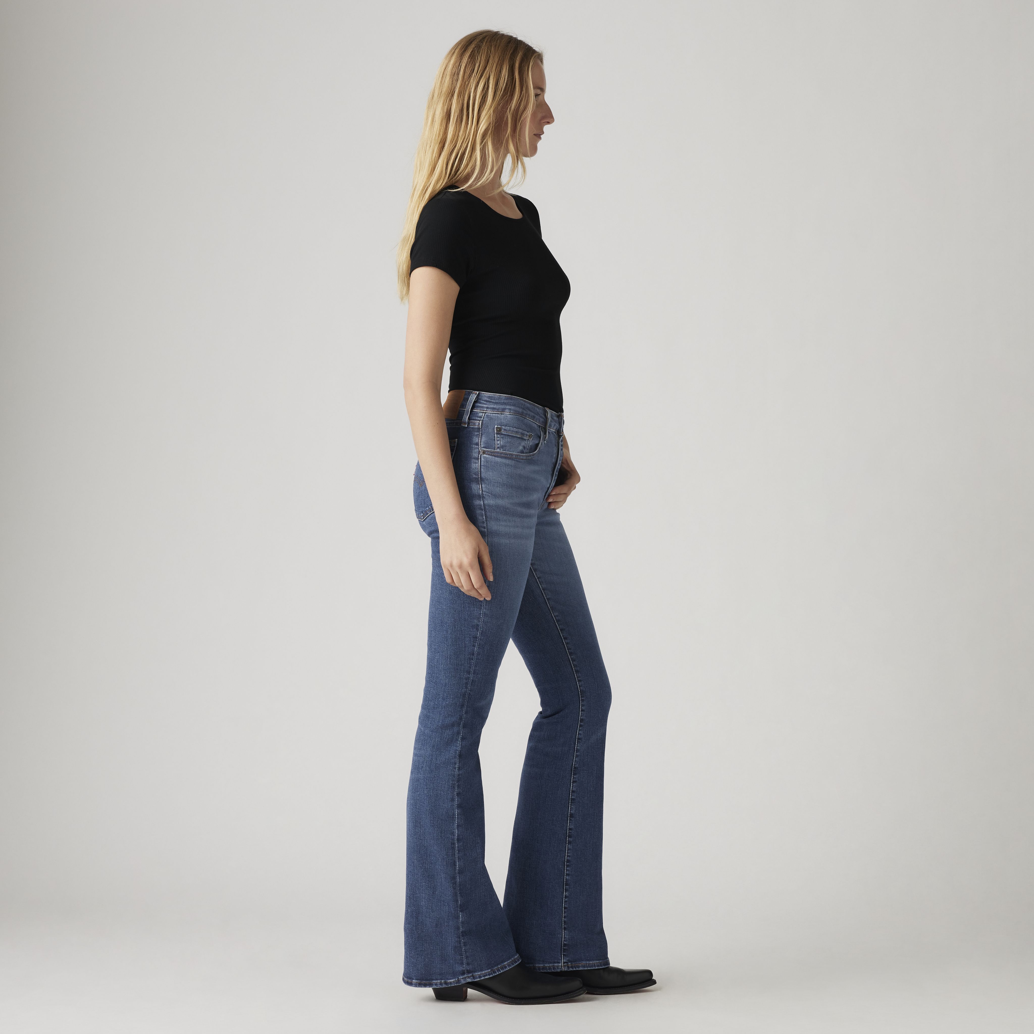 726 High Rise Flare Women's Jeans 2