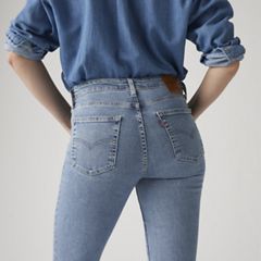 726 High-Rise Flare Women's Jeans — Blue Wave Light - Light Wash 4