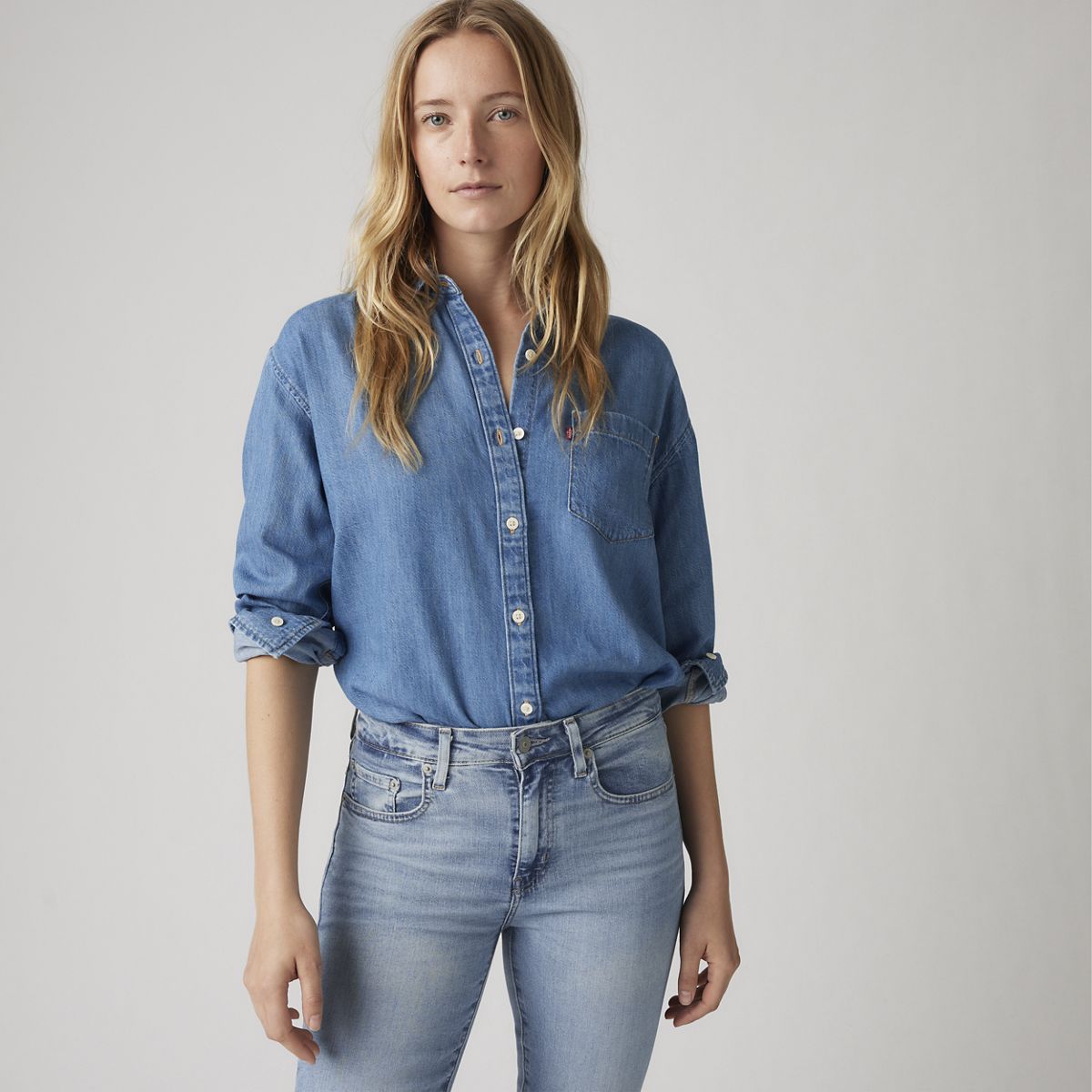 726 High-Rise Flare Women's Jeans — Blue Wave Light - Light Wash