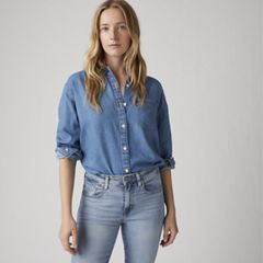 726 High-Rise Flare Women's Jeans — Blue Wave Light - Light Wash 5