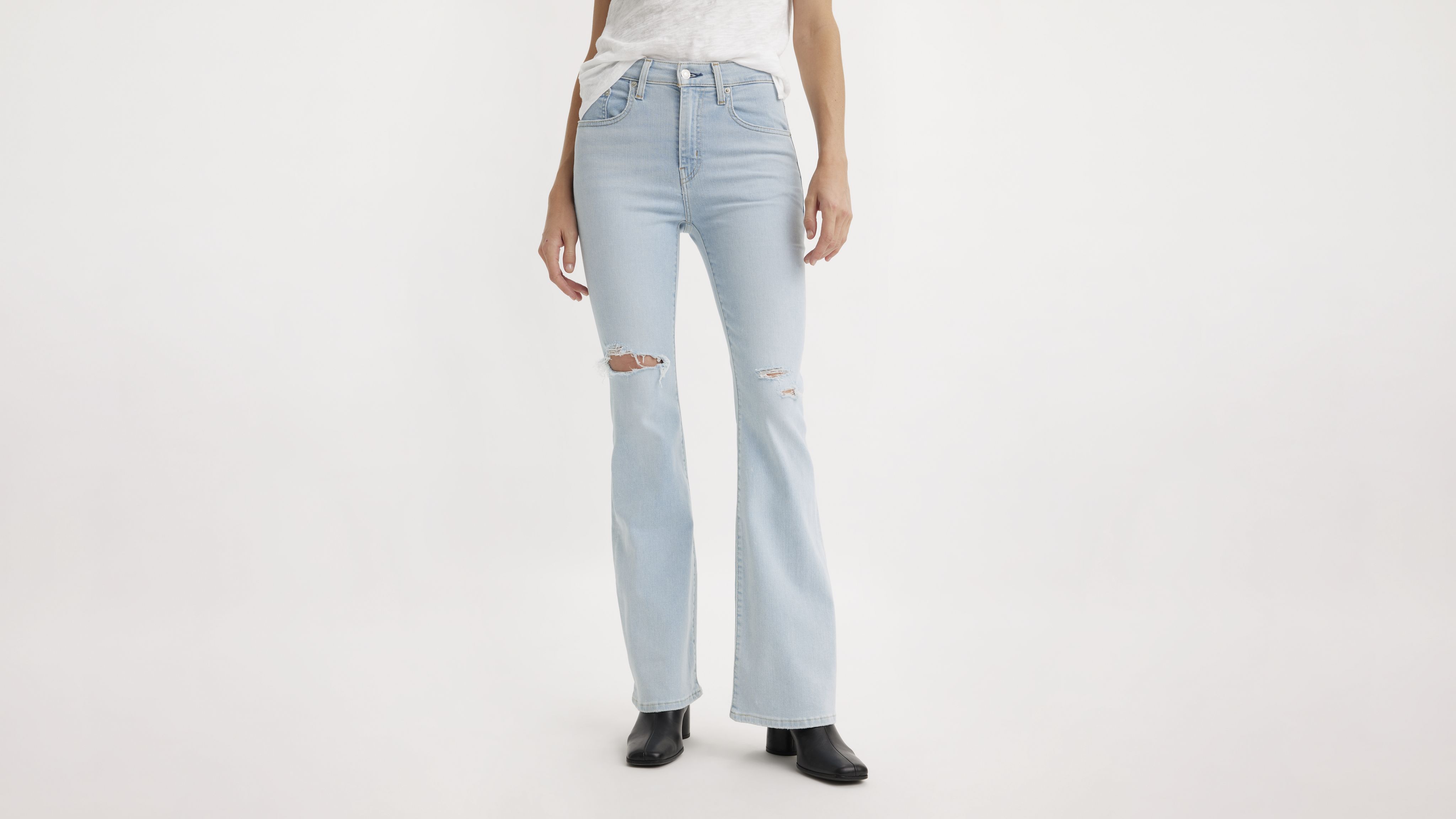 726 High Rise Flare Women's Jeans 2