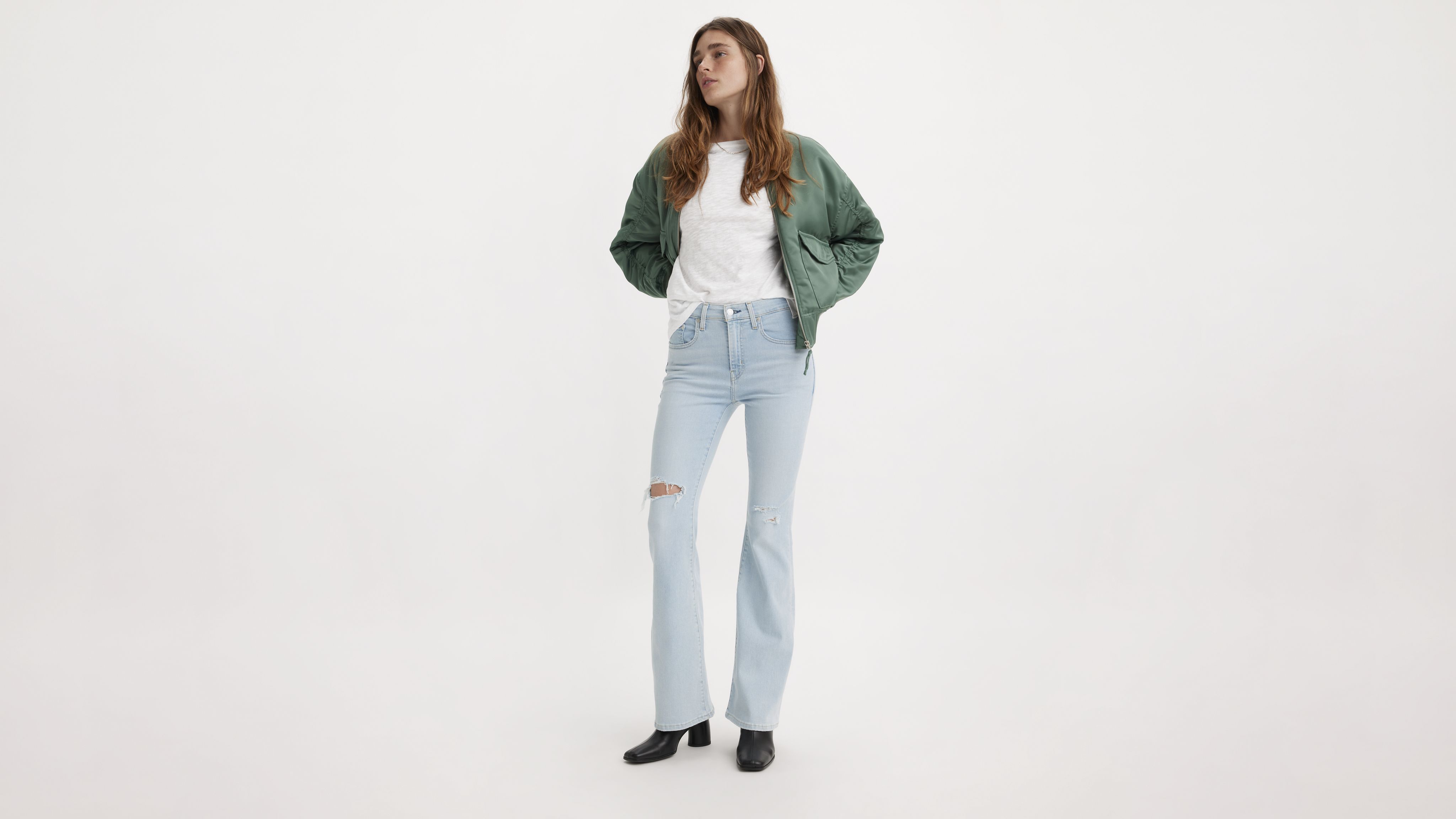 726 High Rise Flare Women's Jeans 1