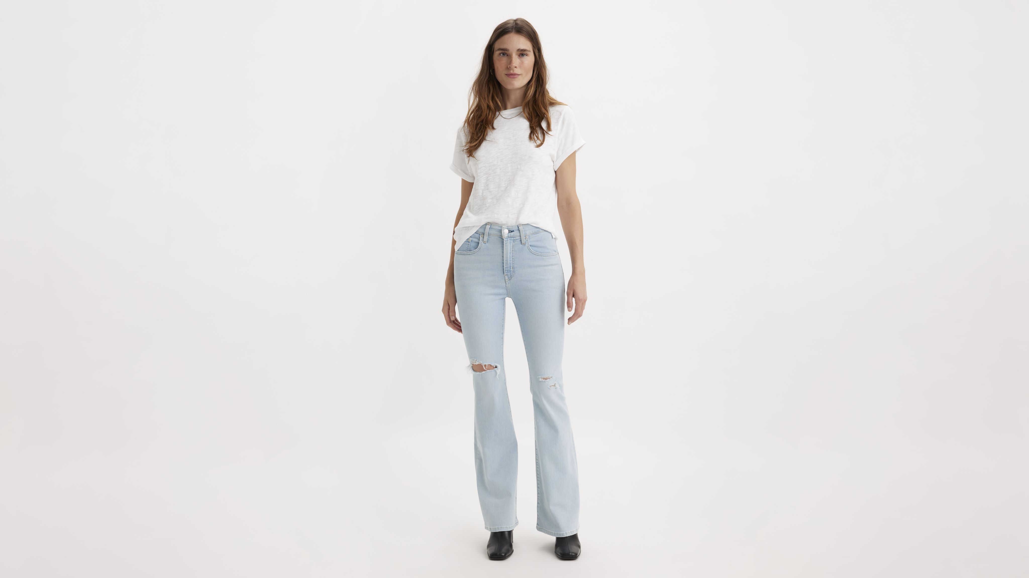726 High Rise Flare Women's Jeans 5