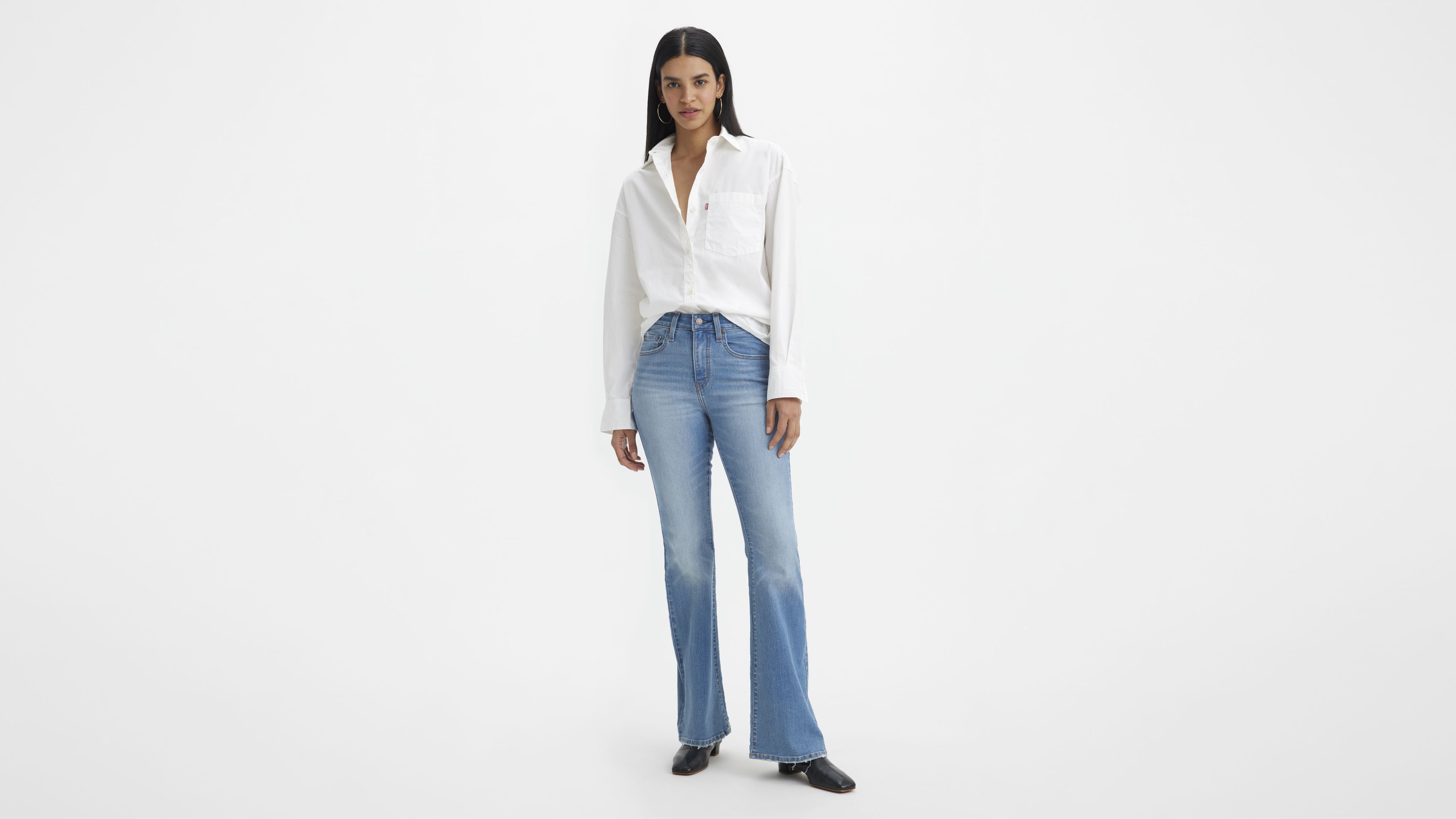 726 High Rise Flare Women's Jeans 1