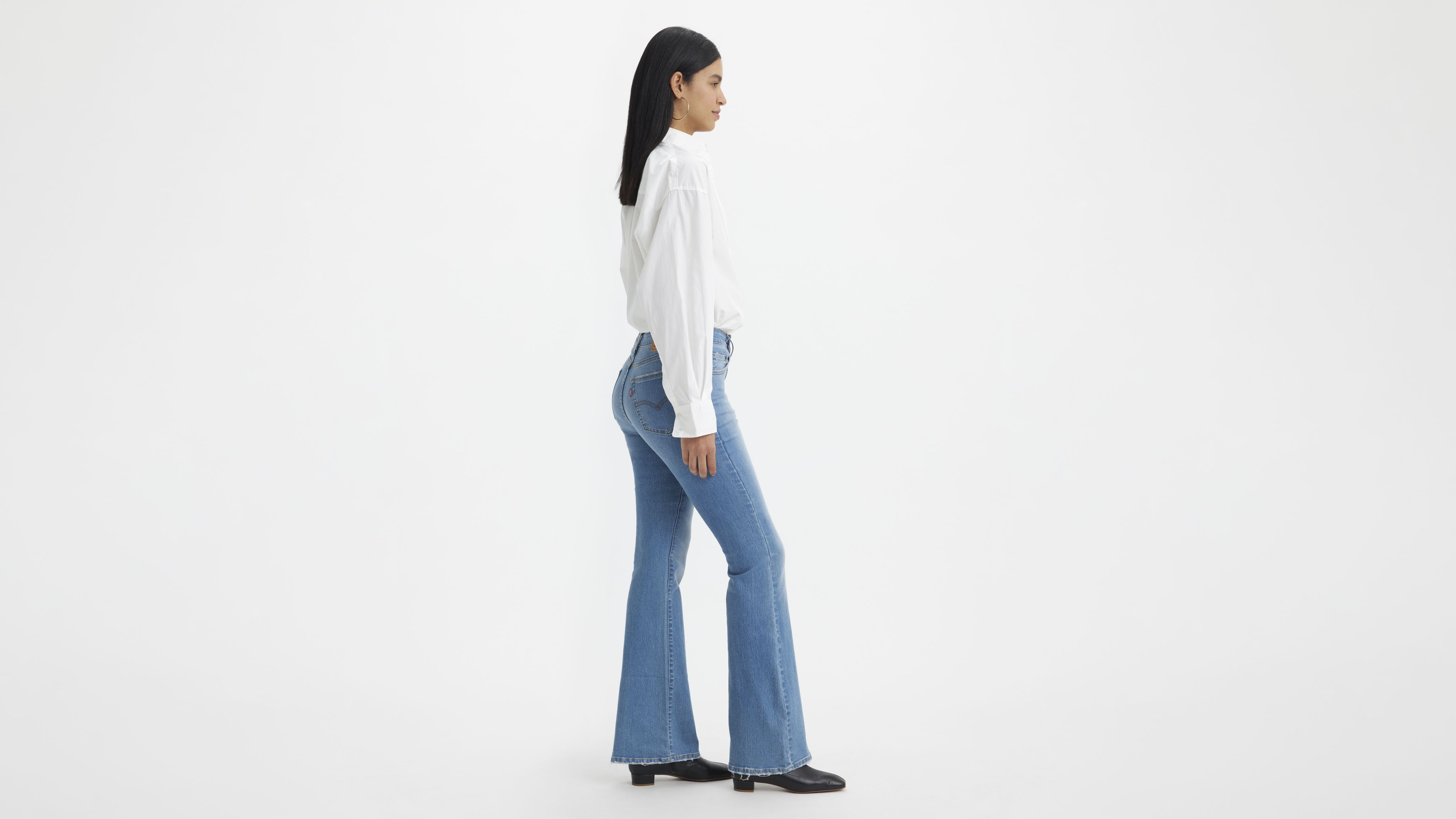 726 High Rise Flare Women's Jeans 2