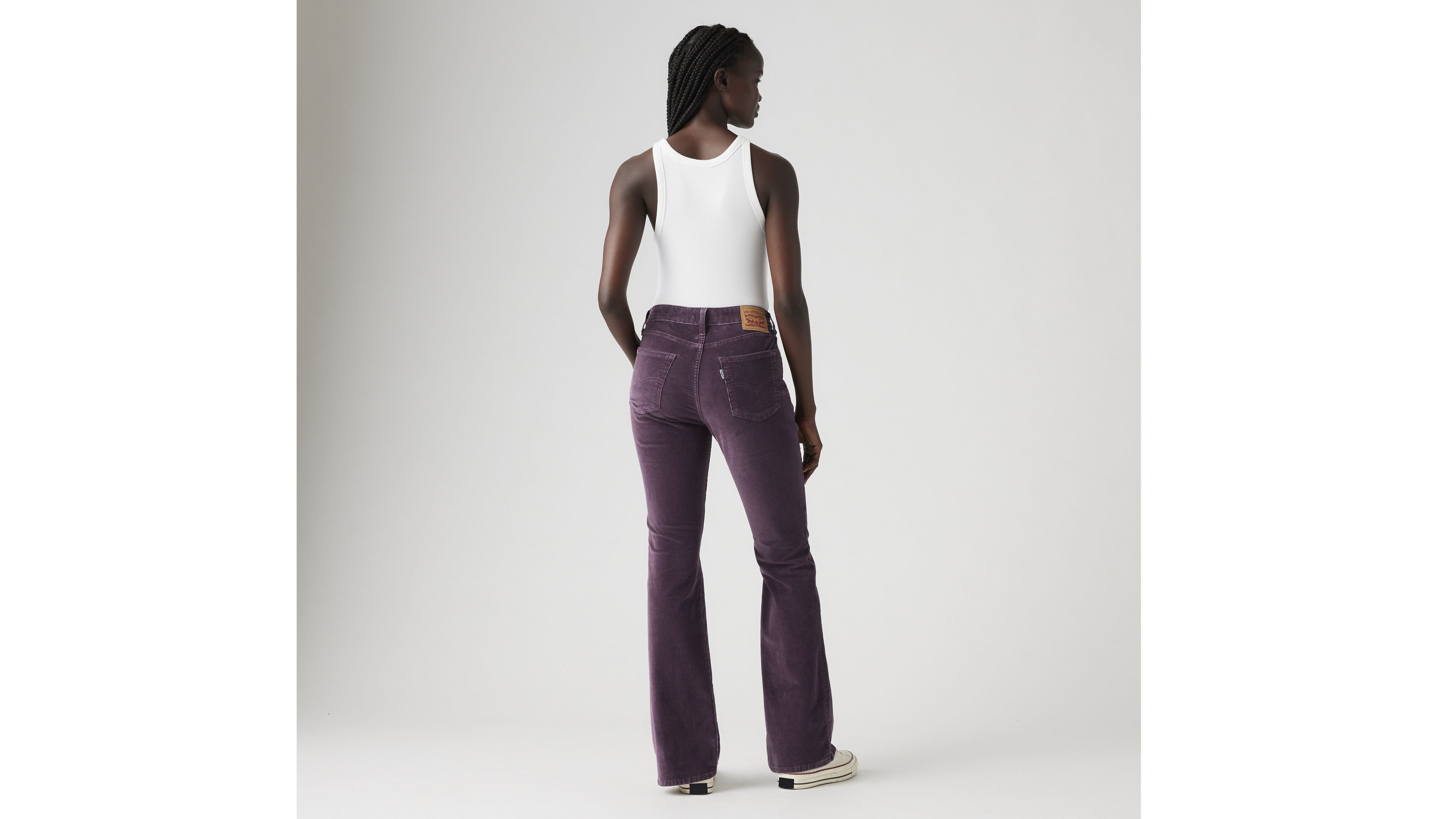 726 High Rise Flare Corduroy Women's Jeans 3
