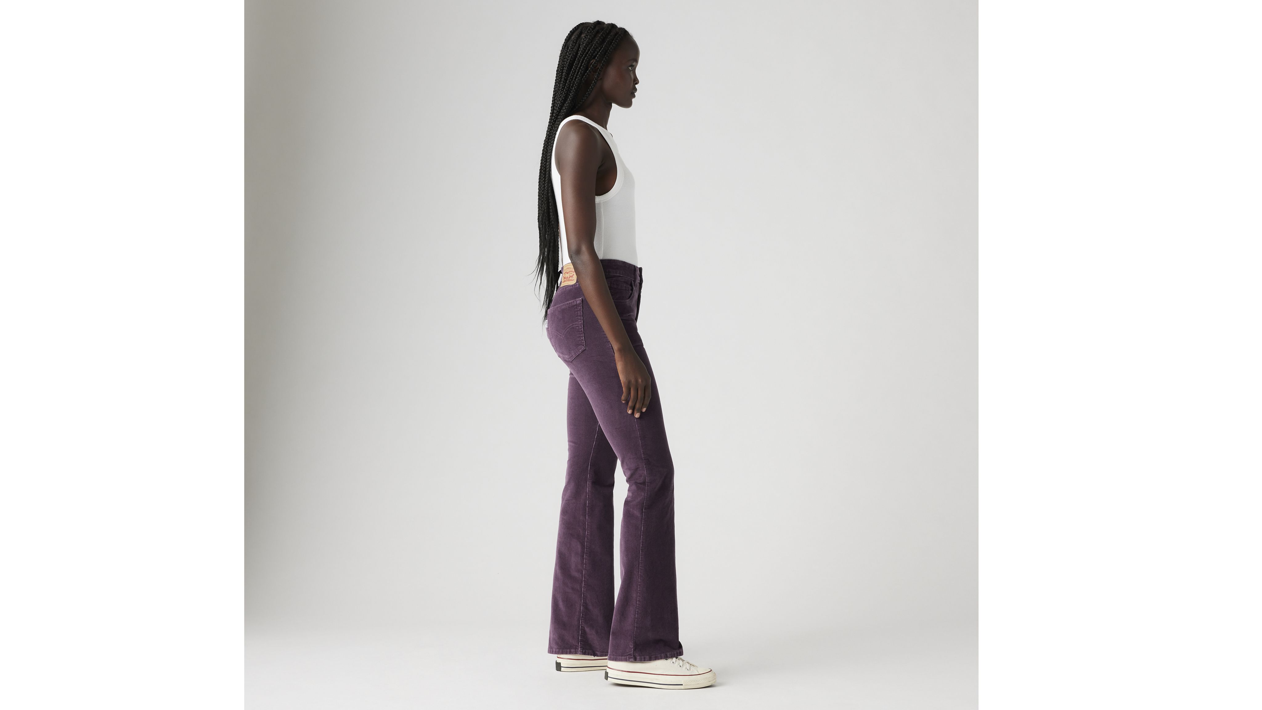 726 High Rise Flare Corduroy Women's Jeans 2