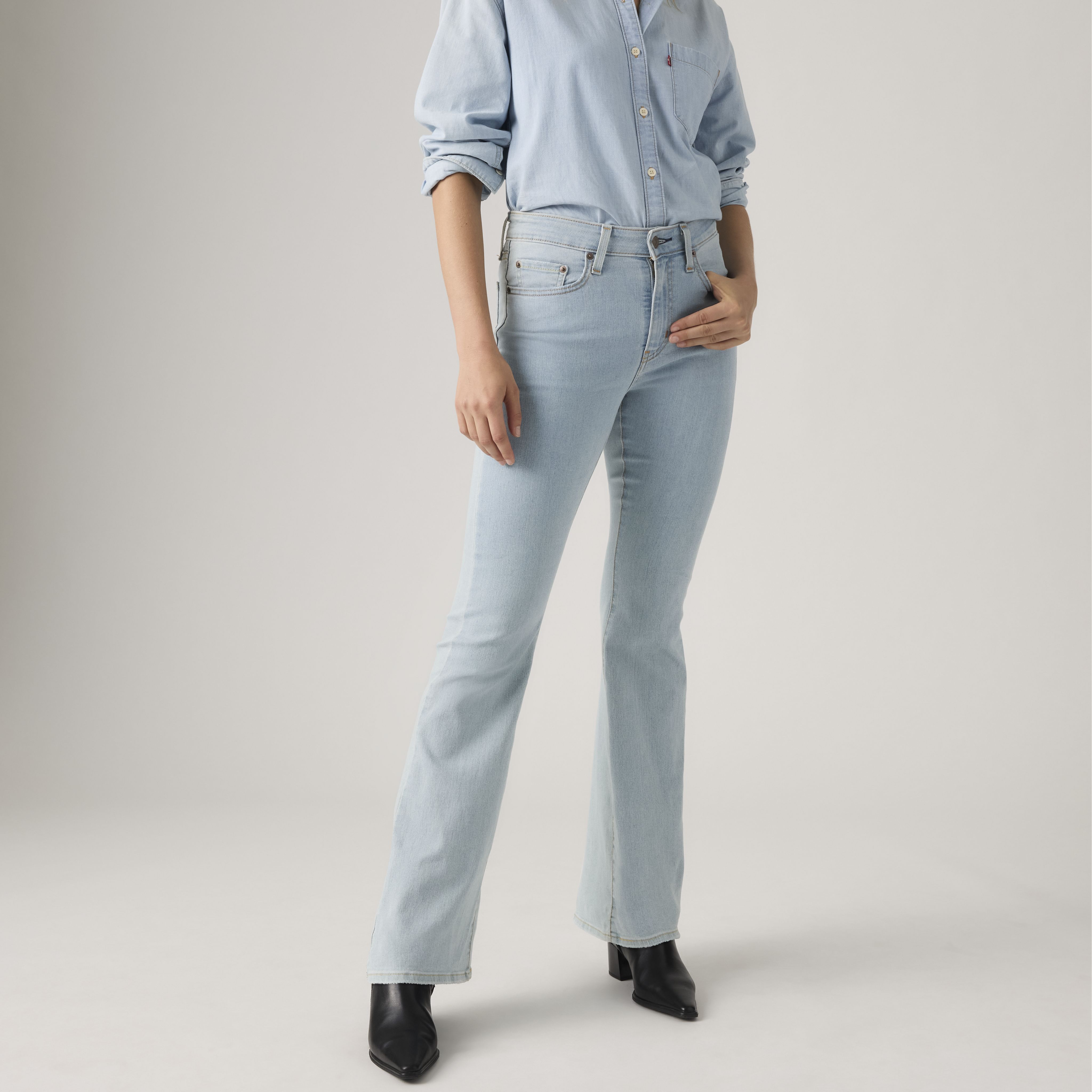726 High Rise Flare Women's Jeans 5