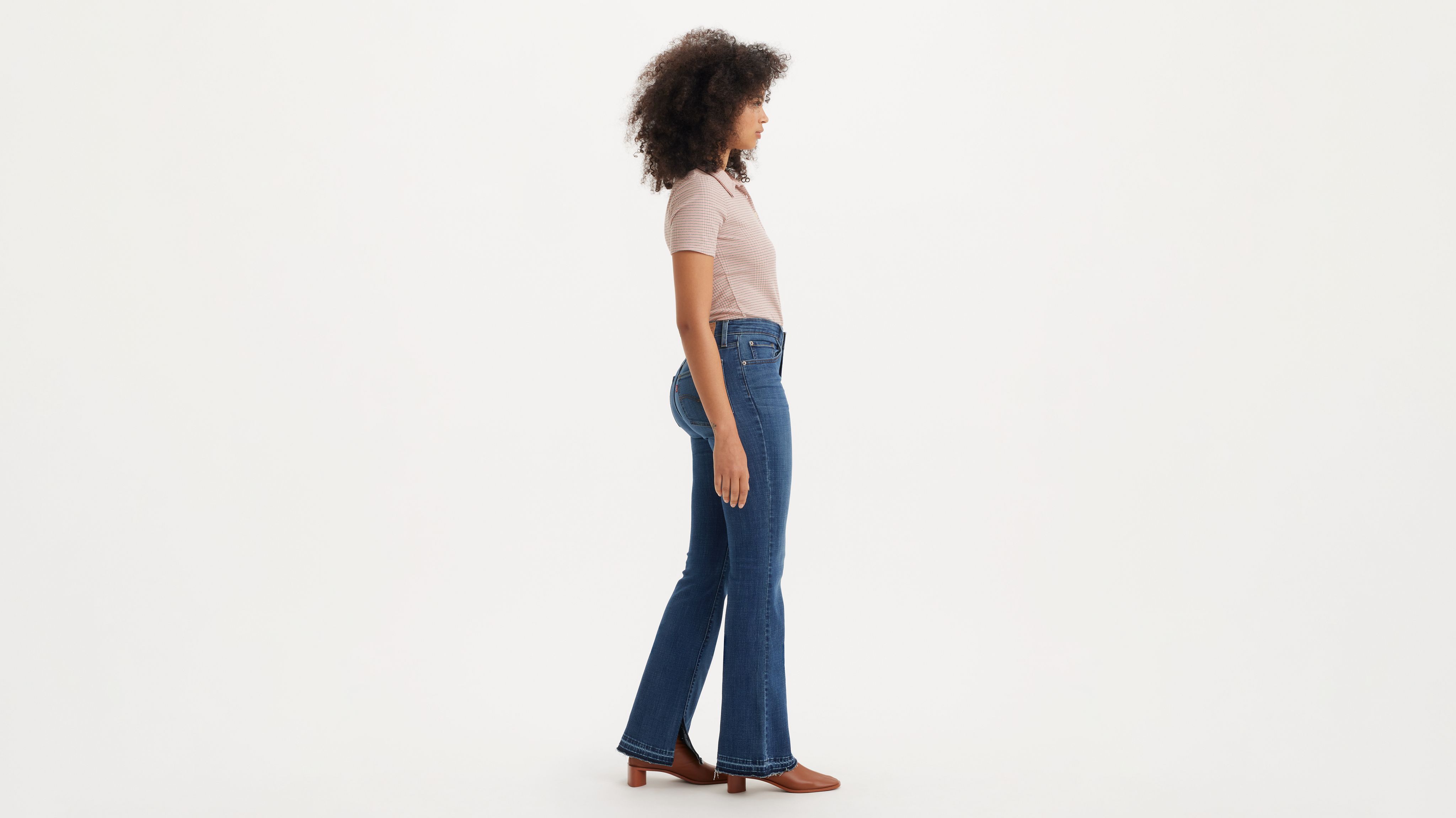 726 High Rise Flare Women's Jeans 2