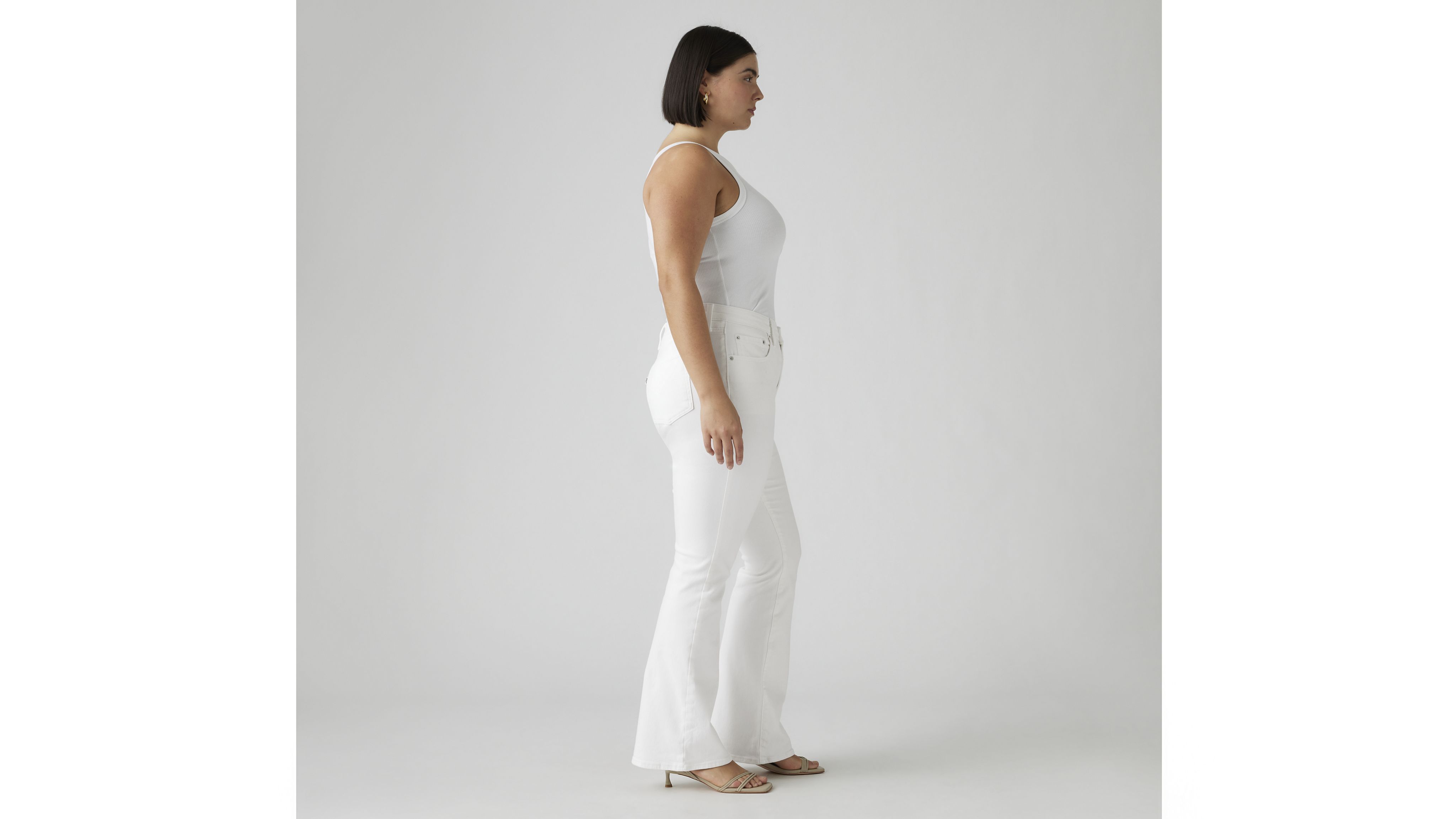 726 High Rise Flare Women's Jeans 8