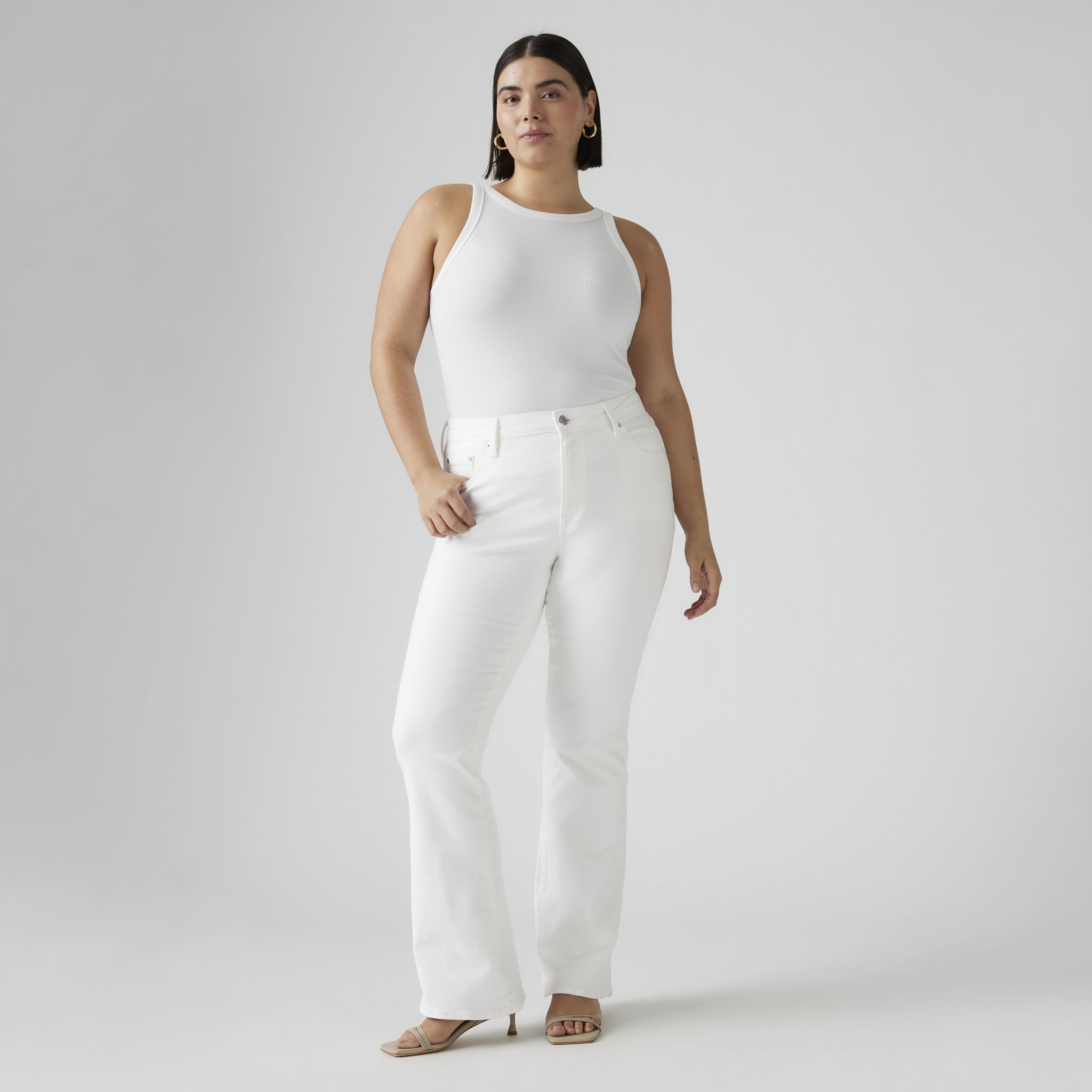 726 High Rise Flare Jeans 8