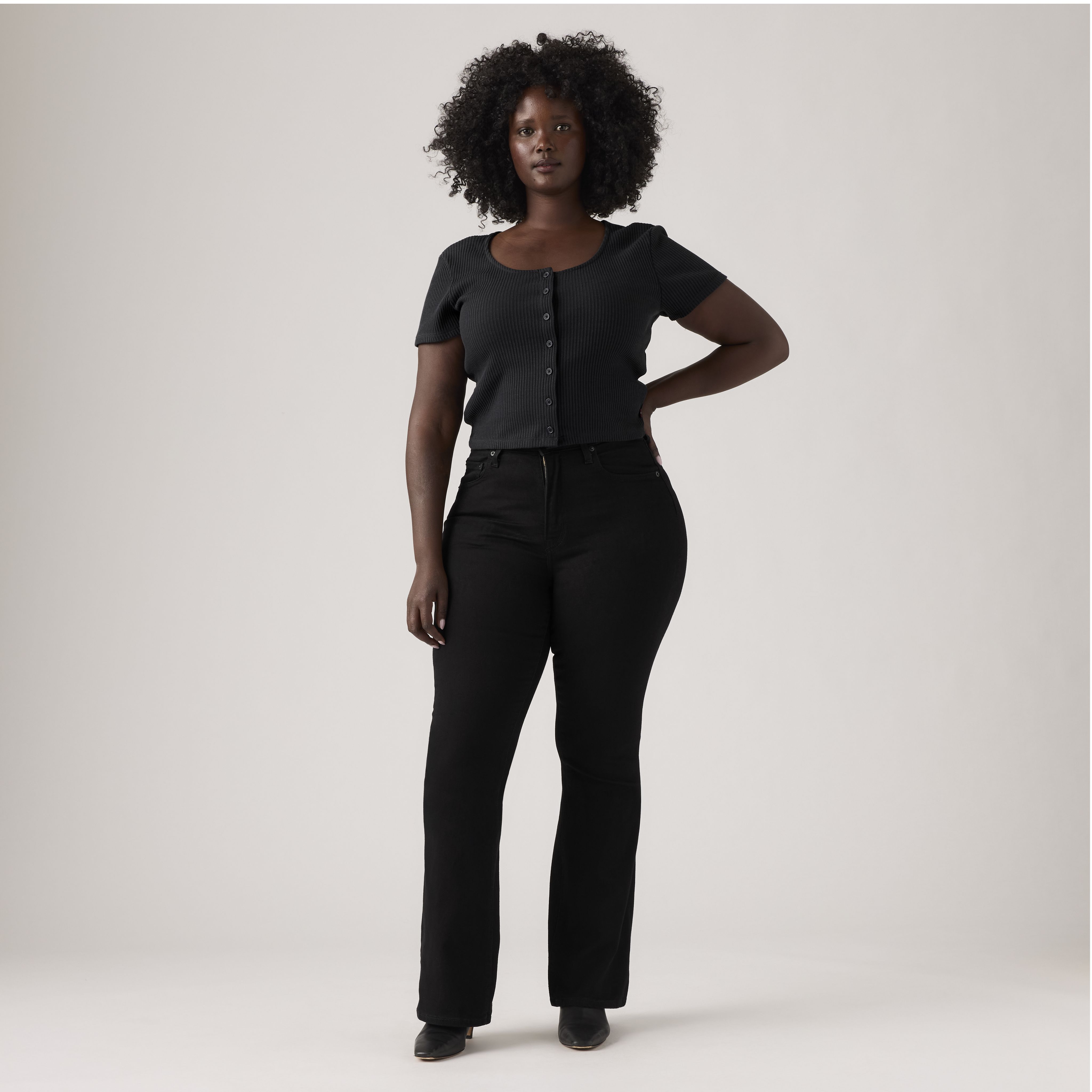 726 High Rise Flare Women's Jeans 7