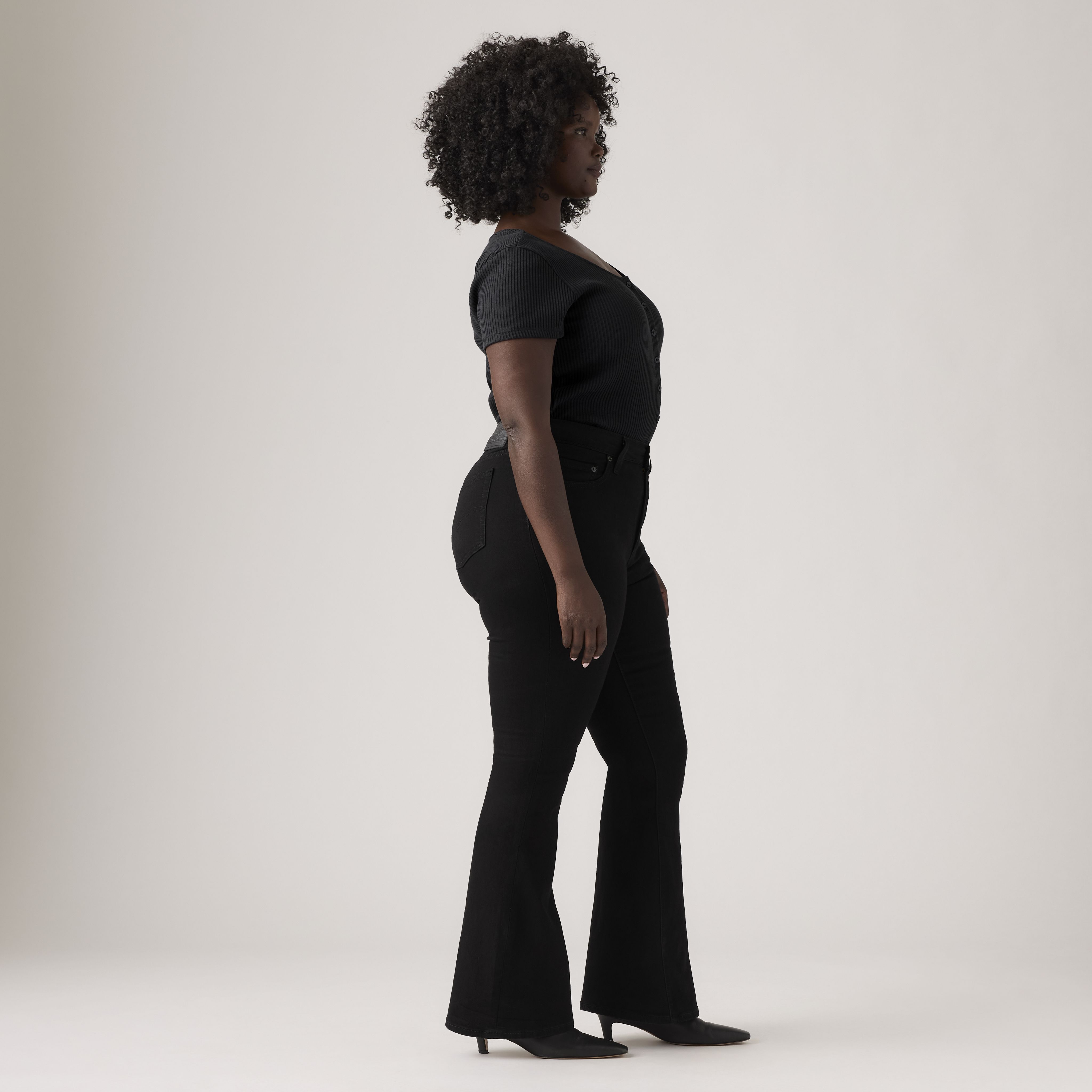 726 High Rise Flare Women's Jeans 9