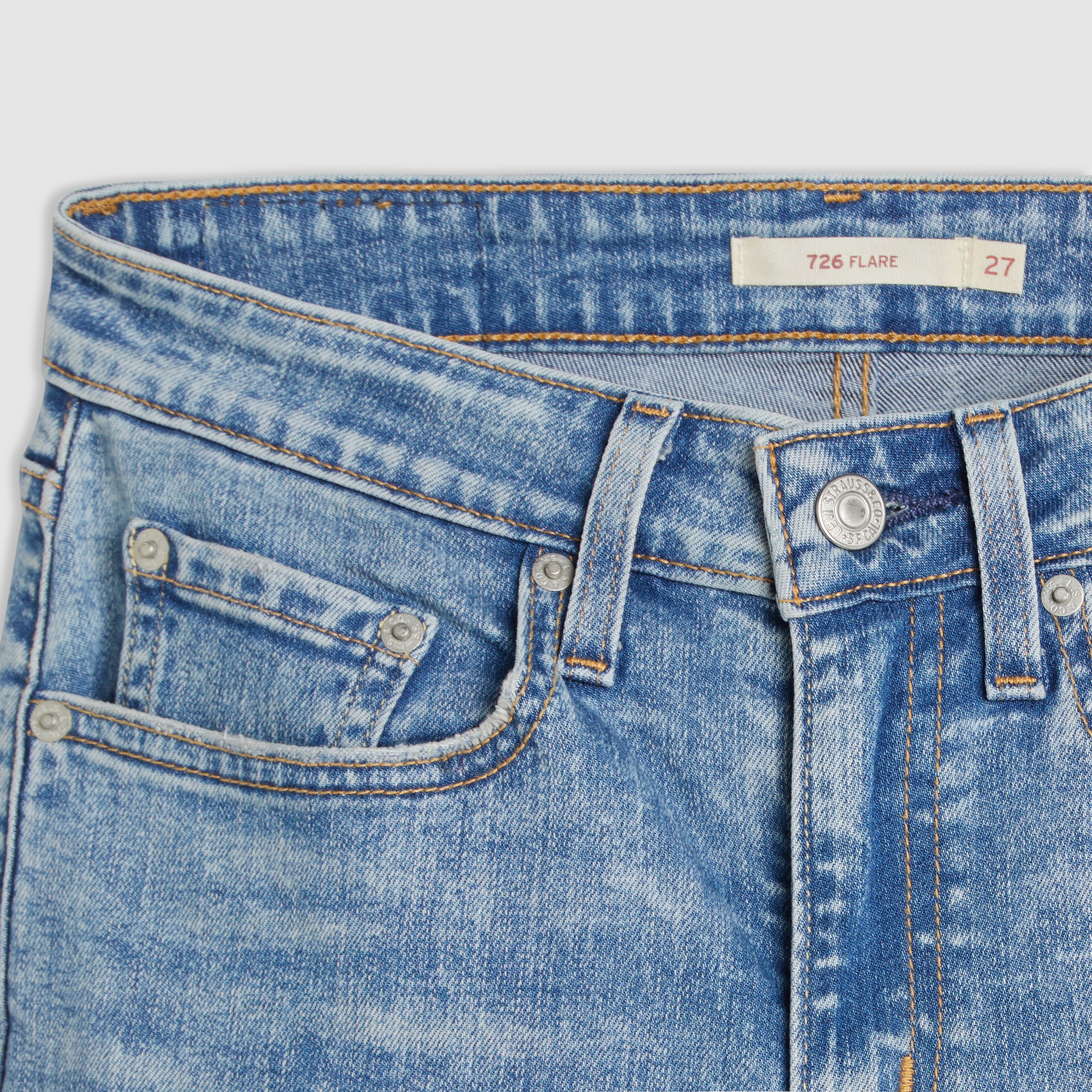 726 High Rise Flare Women's Jeans 8