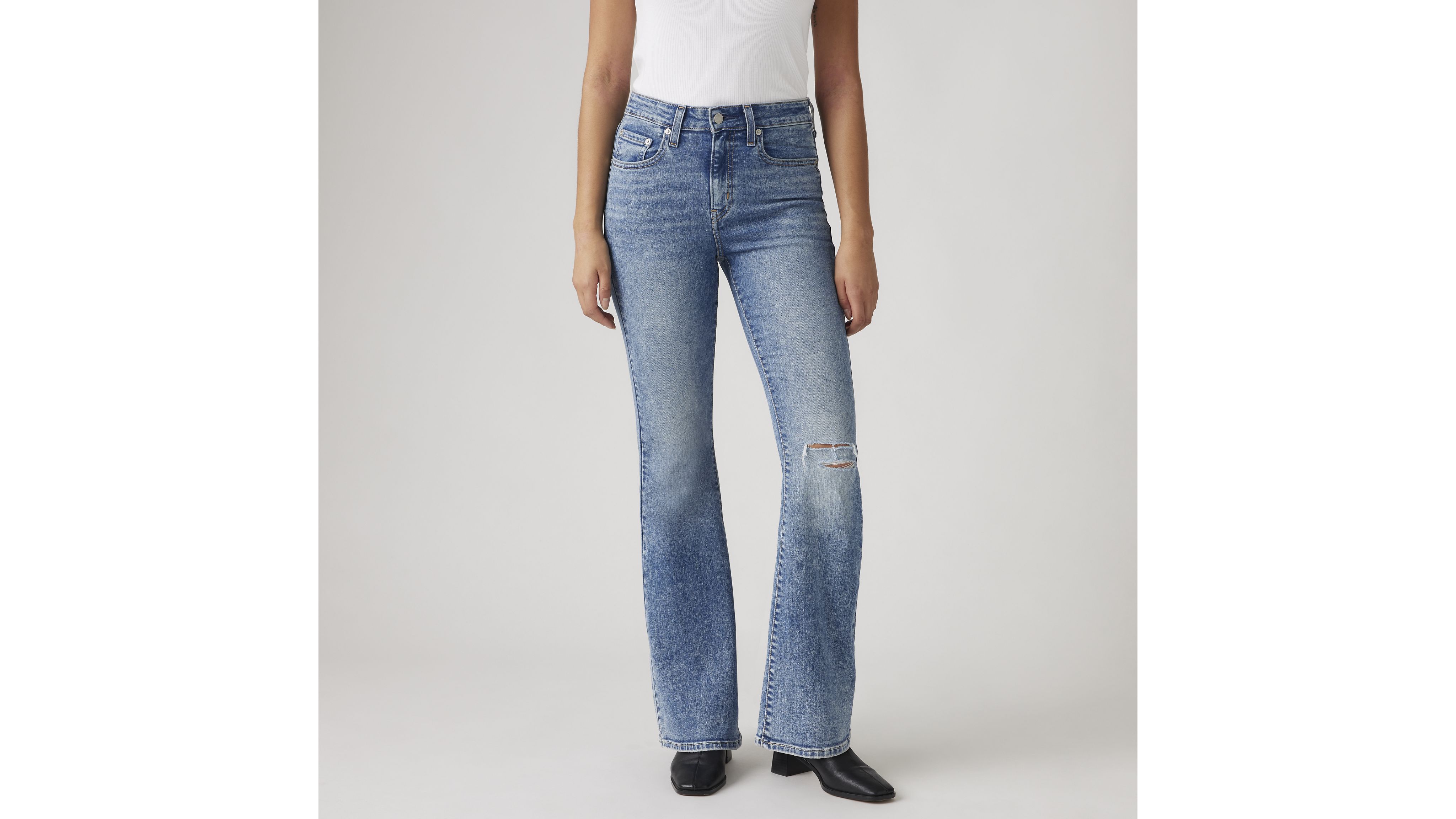 726 High Rise Flare Women's Jeans 5