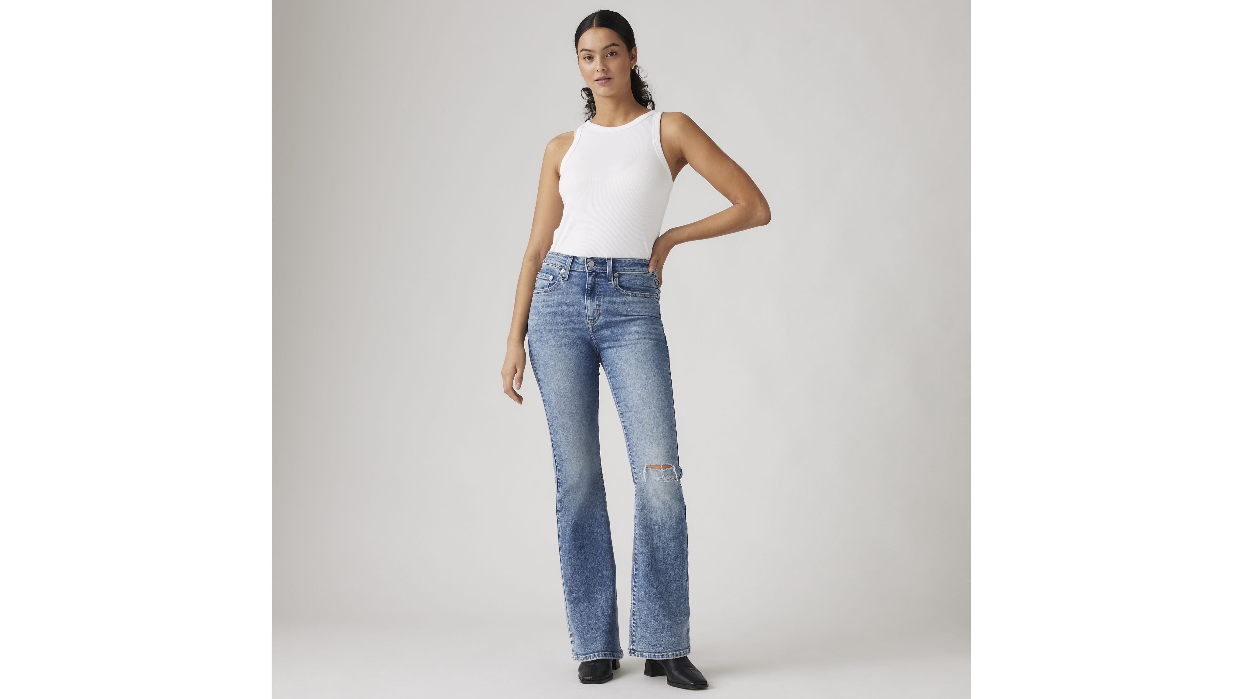 726 High Rise Flare Women's Jeans 1