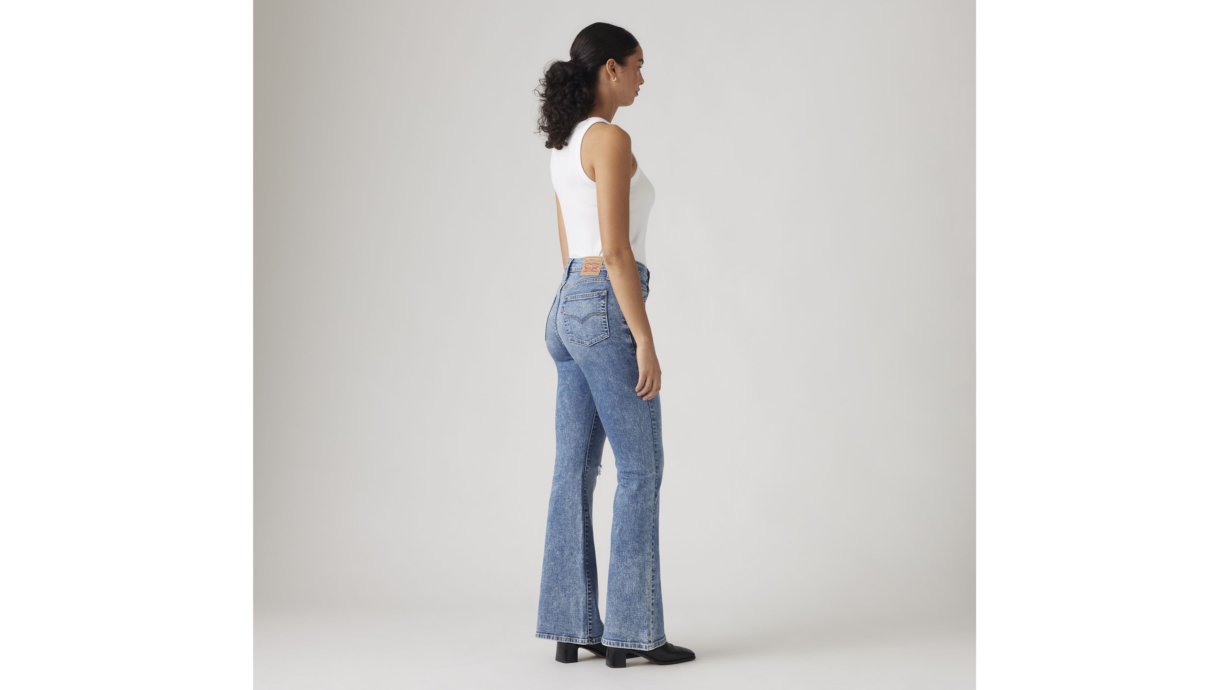 726 High Rise Flare Women's Jeans 3