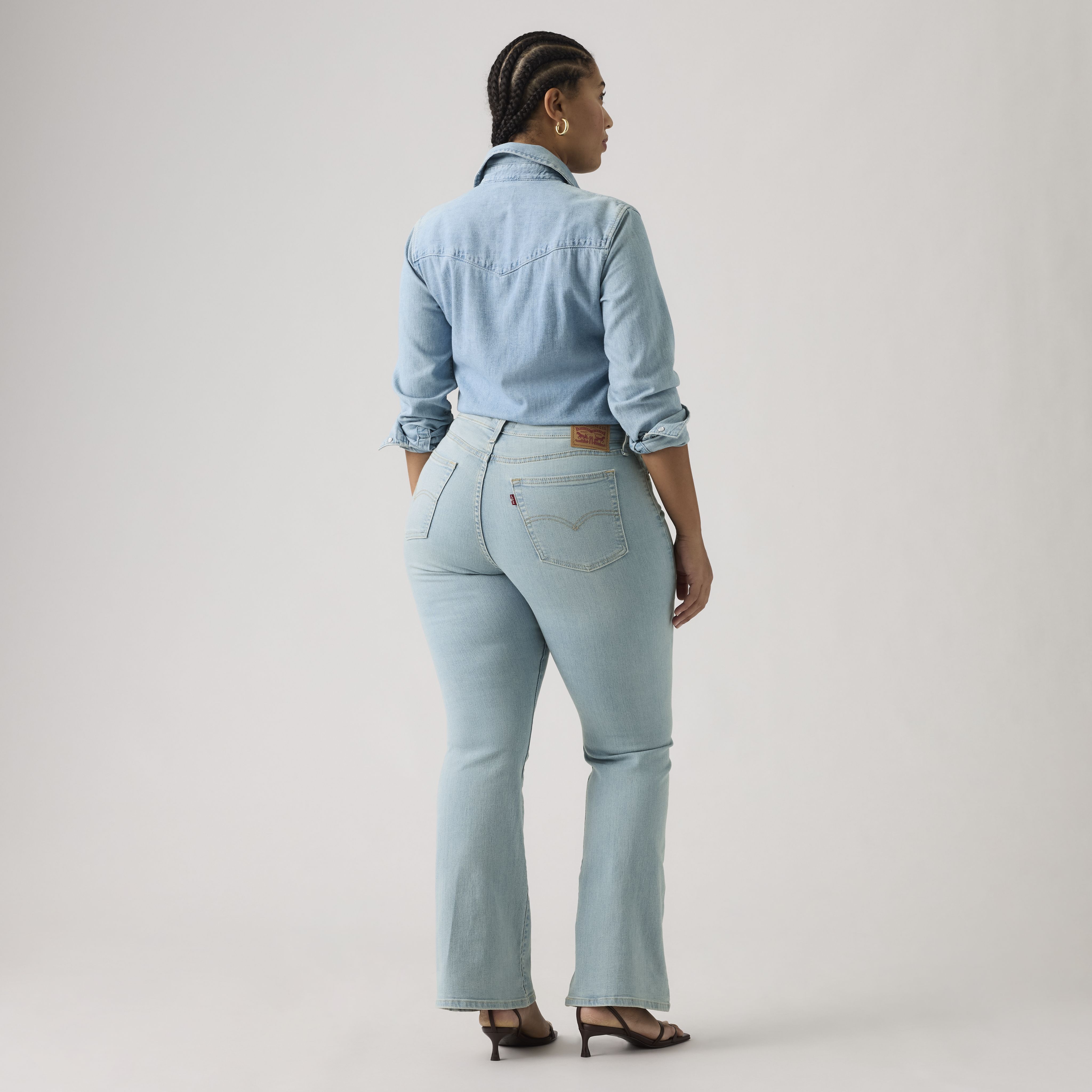 726 High Rise Flare Women's Jeans 13