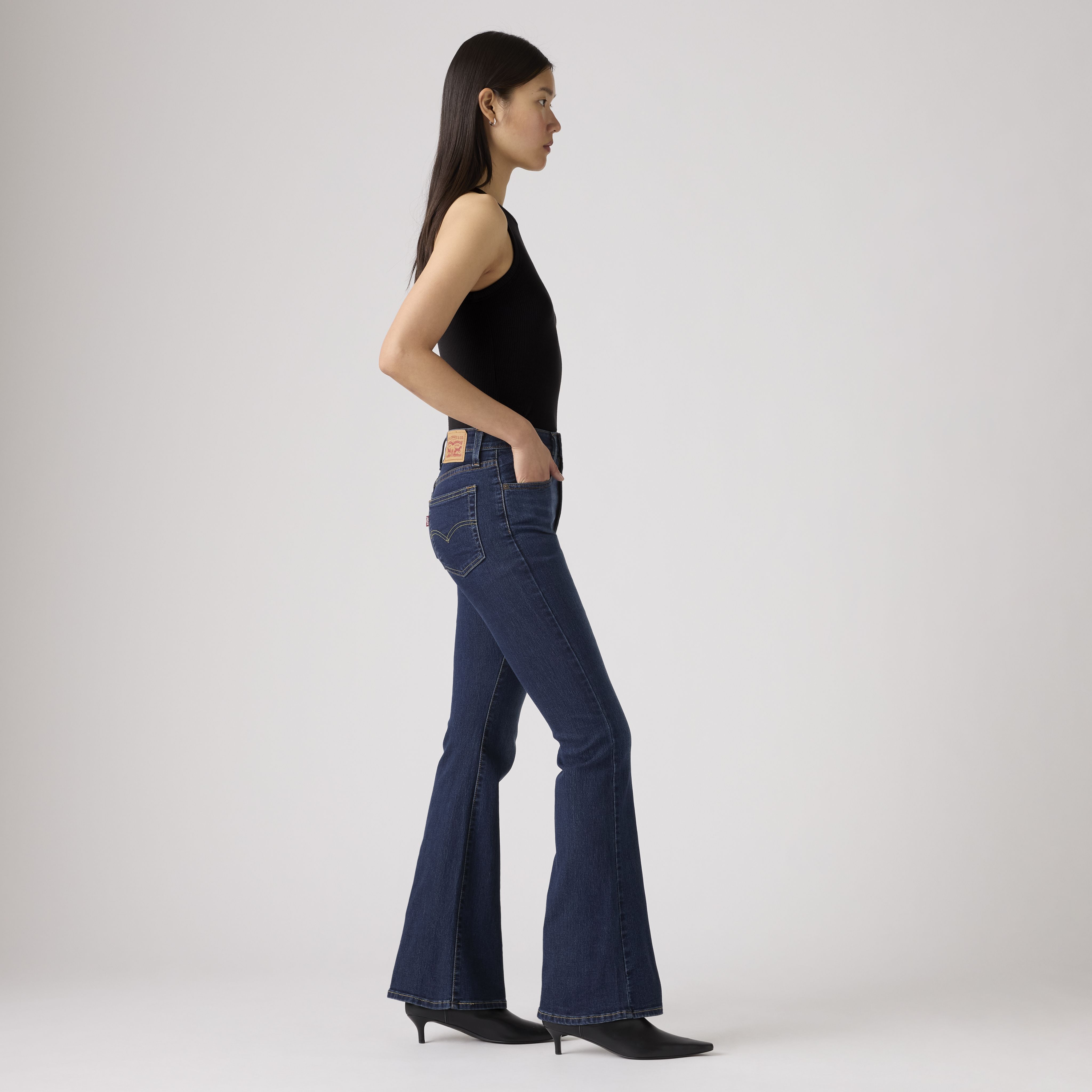 Jean 726 taille haute évasé pour femme 4