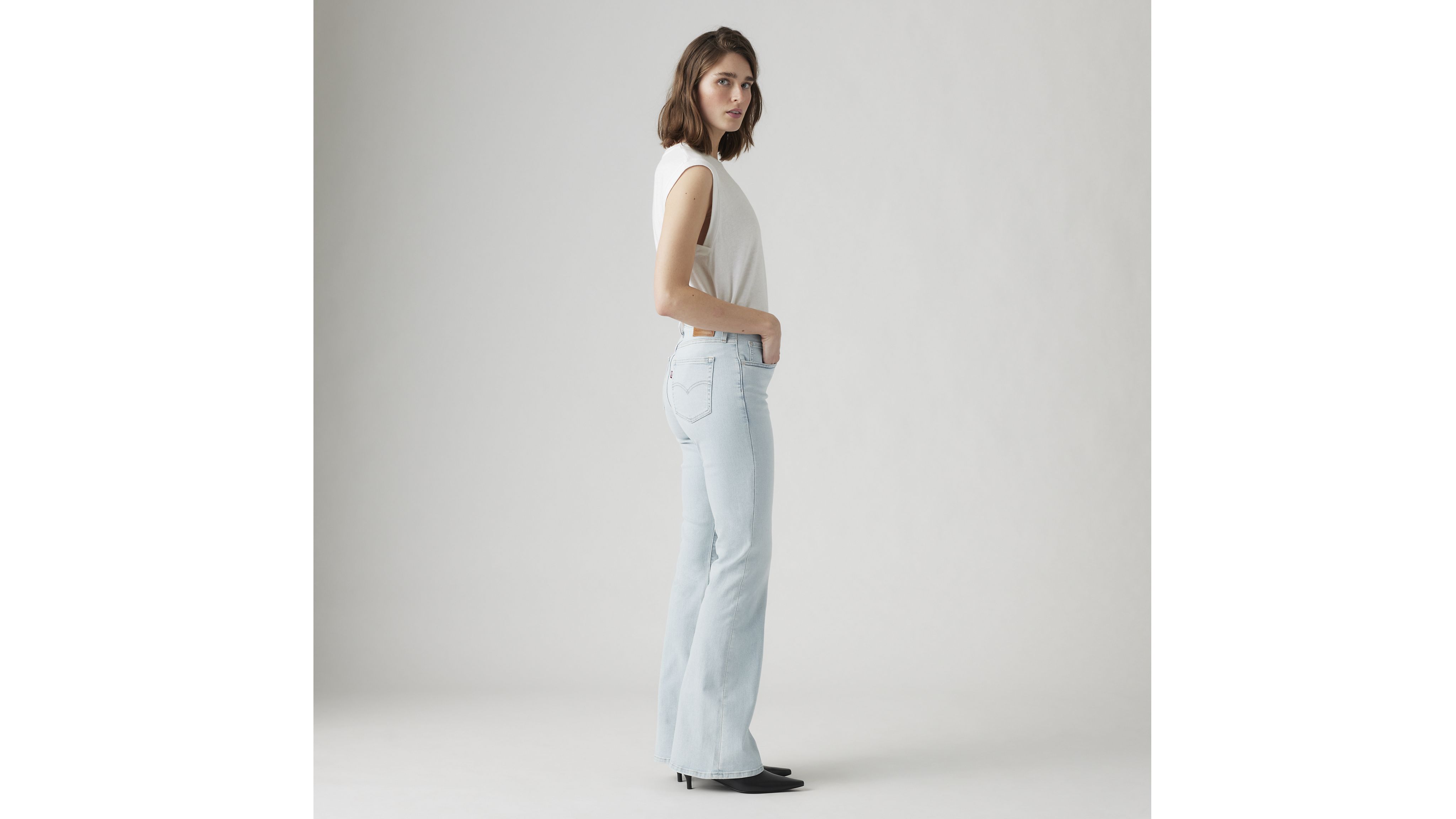 726 High Rise Flare Women's Jeans 4