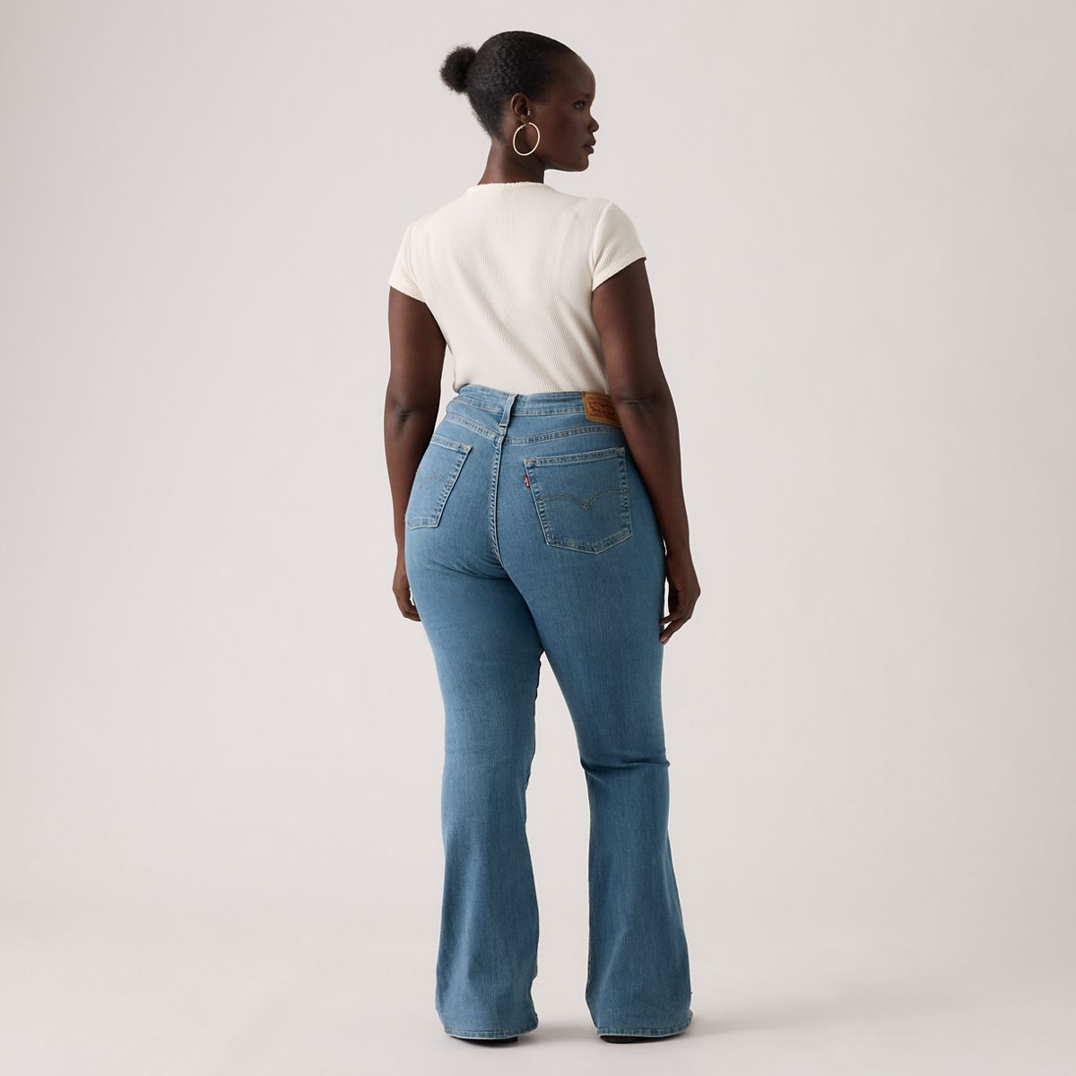 726 High-Rise Flare Women's Jeans — Eternal Indigo Mid - Medium Wash