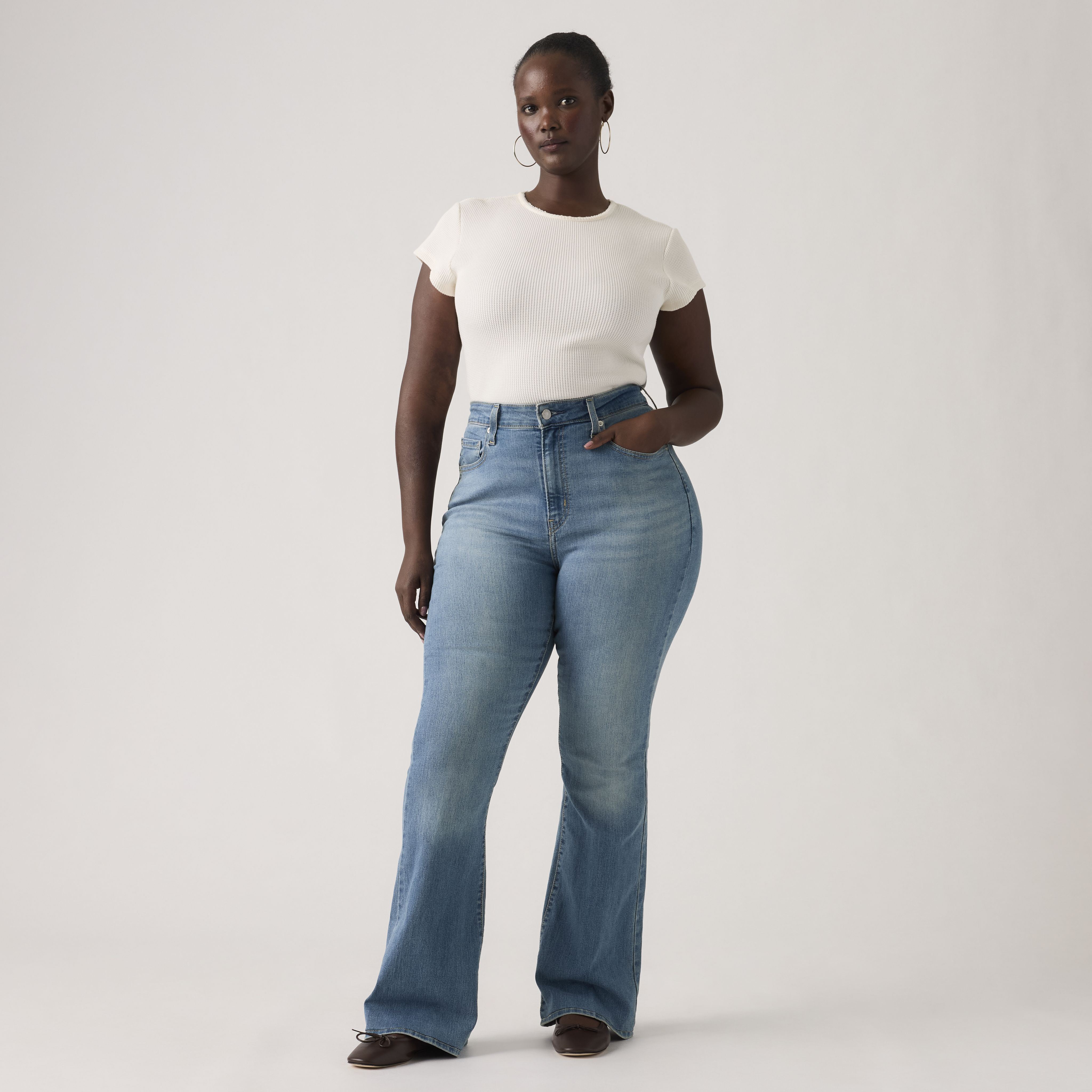 726 High Rise Flare Jeans 9