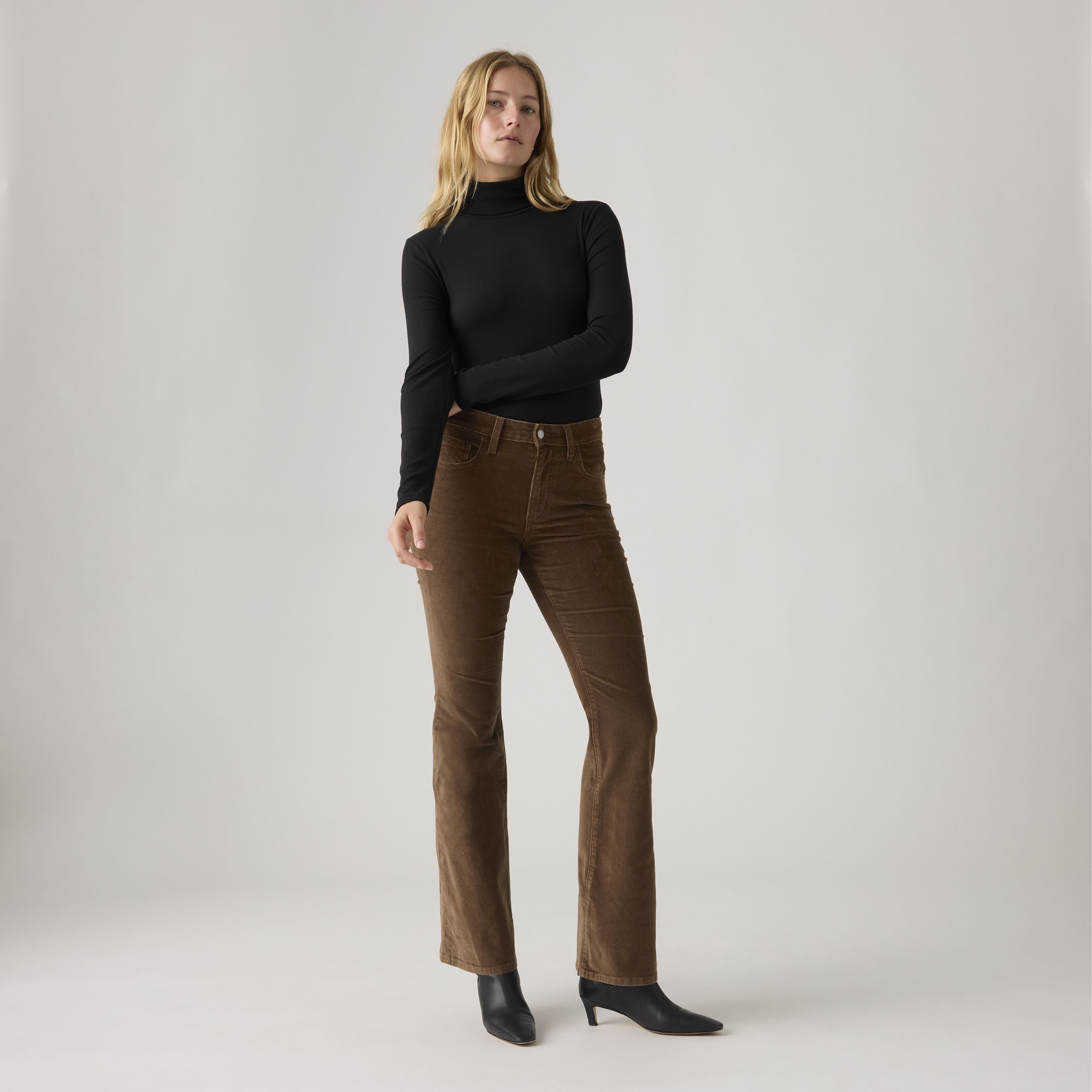 726 High-Rise Flare Corduroy Women's Pants 1