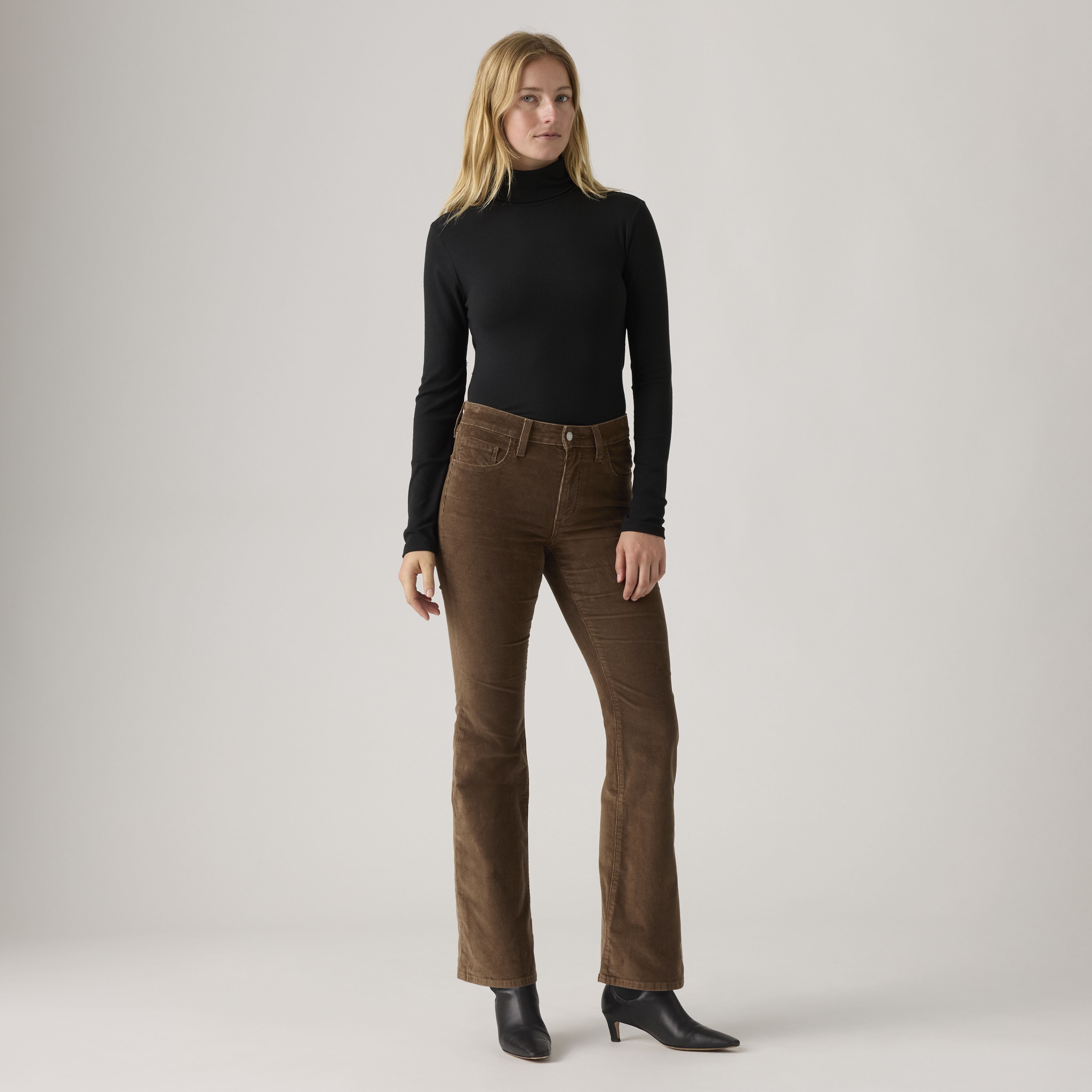 726 High-Rise Flare Corduroy Women's Pants 2