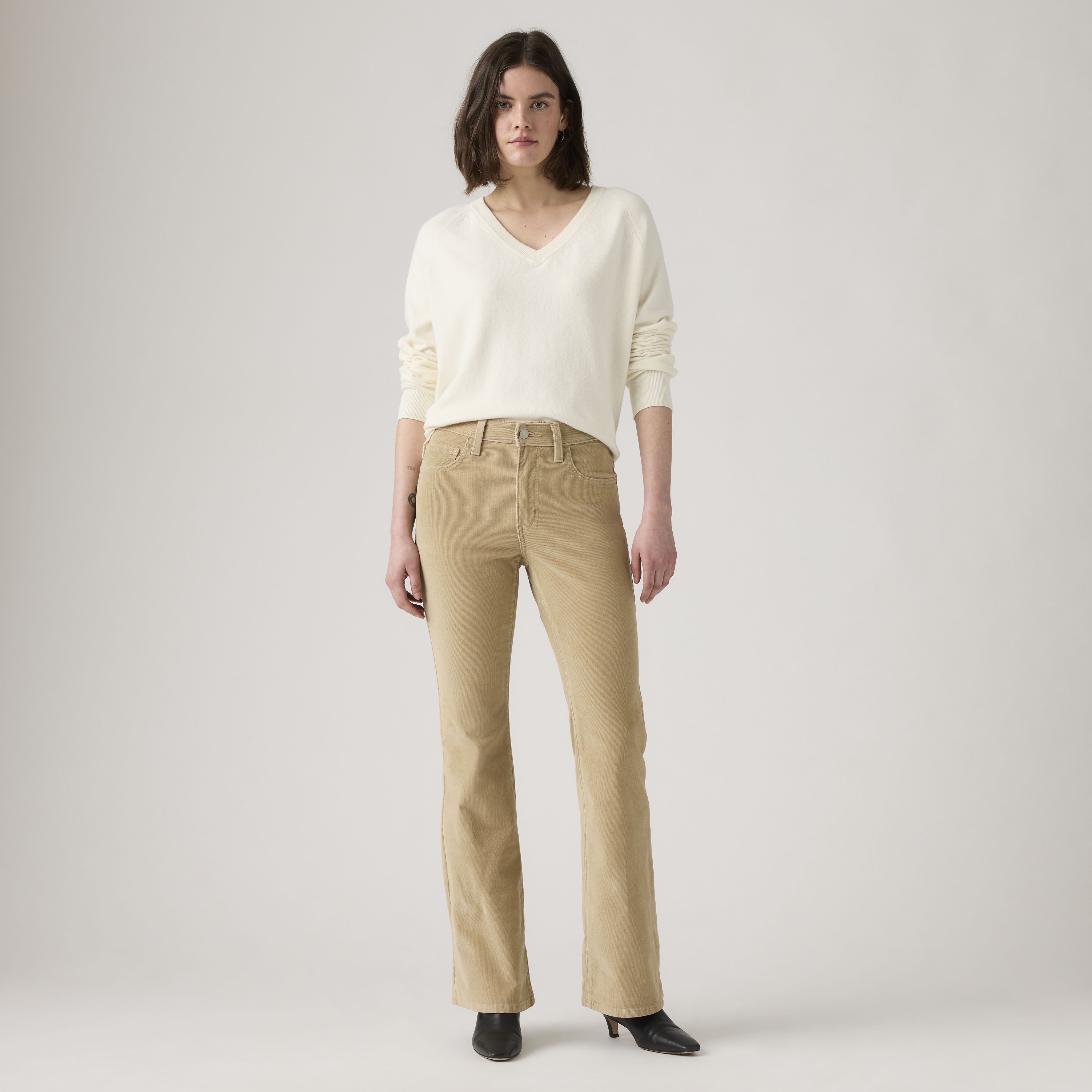 726 High-Rise Flare Corduroy Women's Pants 2