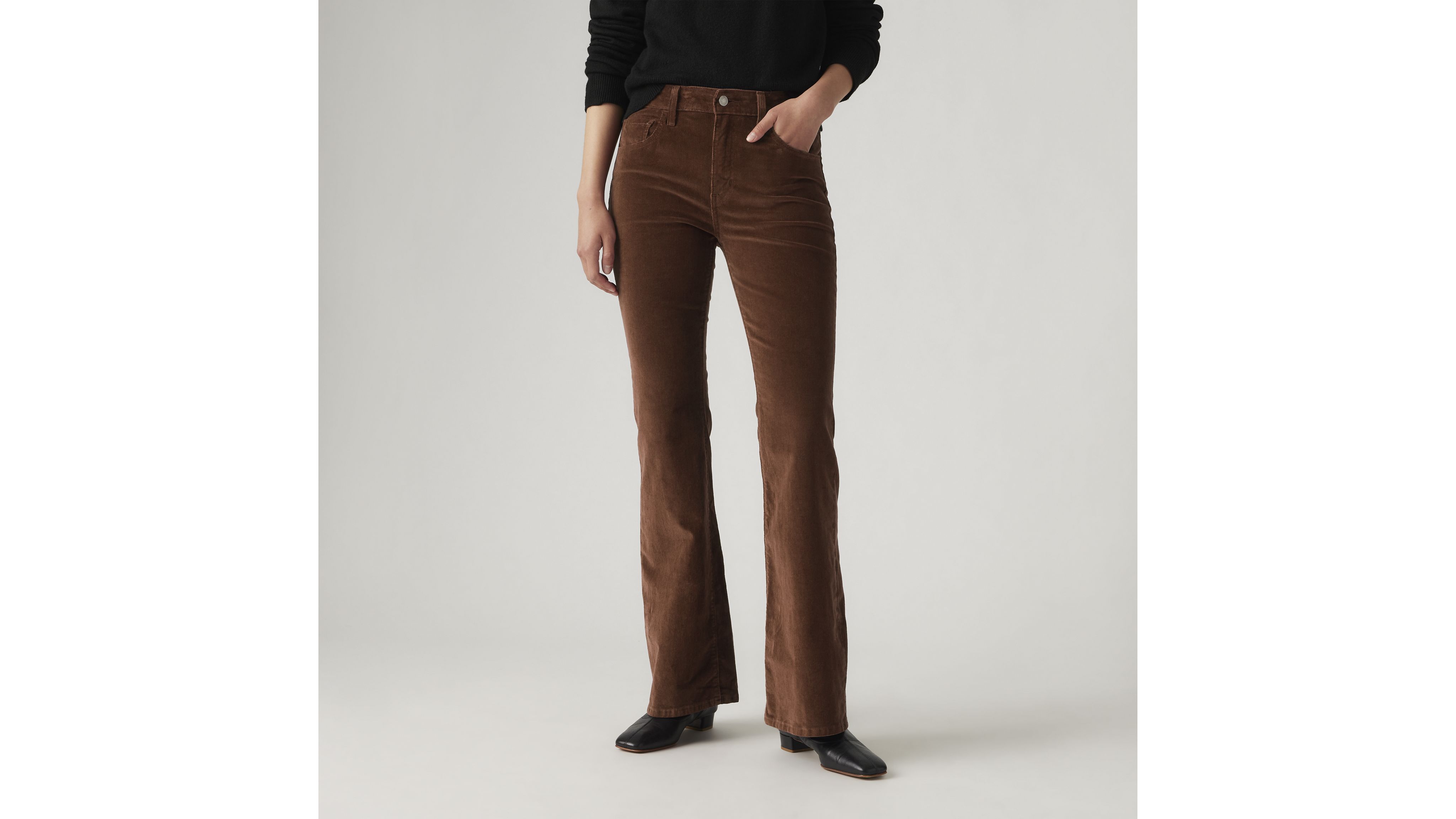 726 High-Rise Flare Corduroy Women's Pants 5