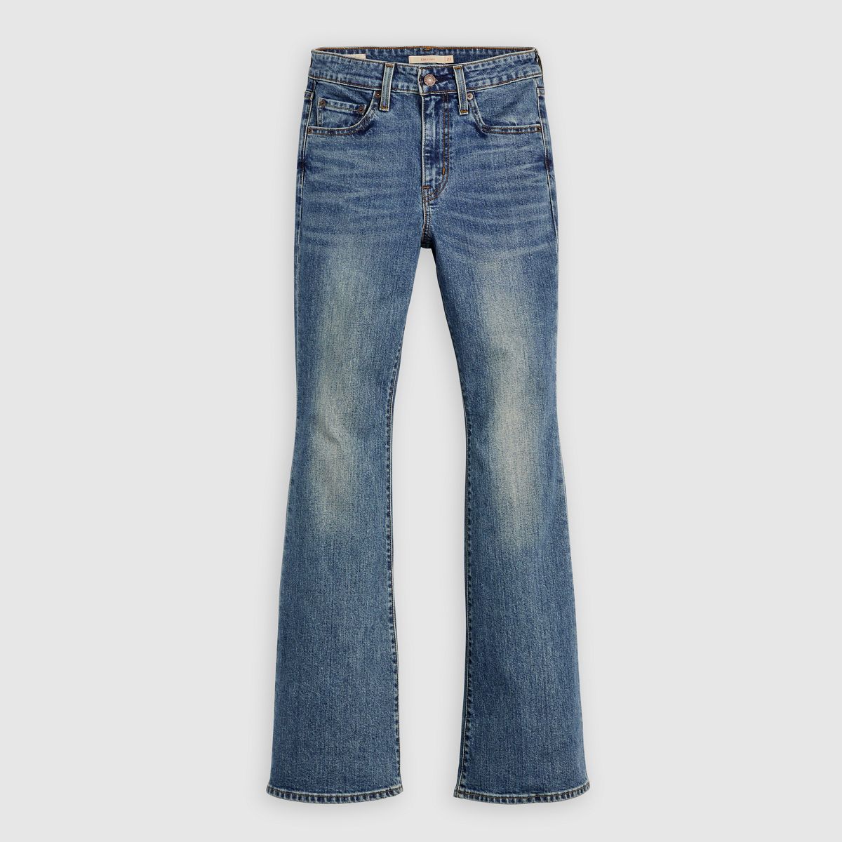 726 High-Rise Flare Women's Jeans — Face Right - Medium Wash
