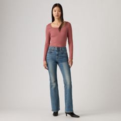 726 High-Rise Flare Women's Jeans — Face Right - Medium Wash 5
