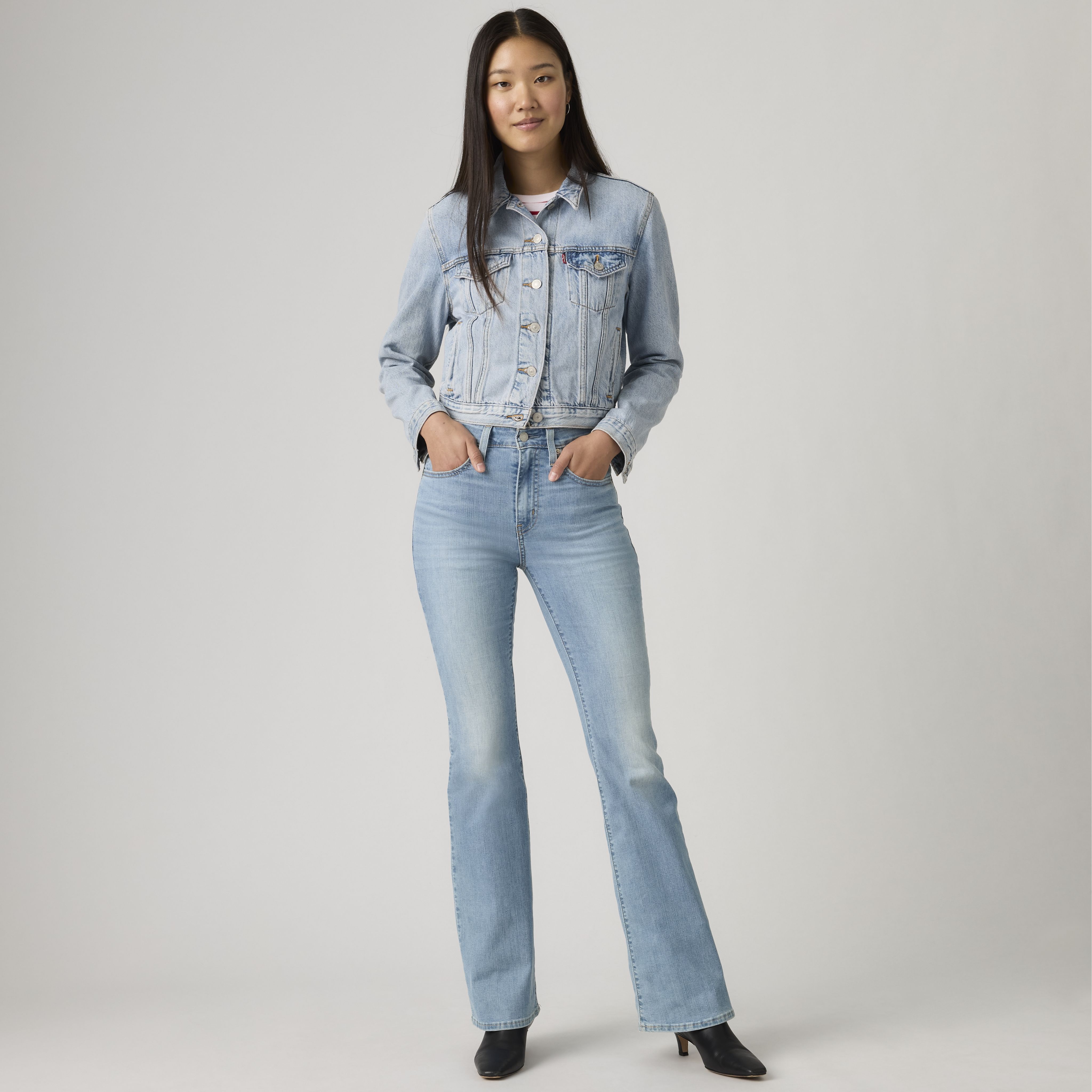 726™ High Rise Flare Jeans 10