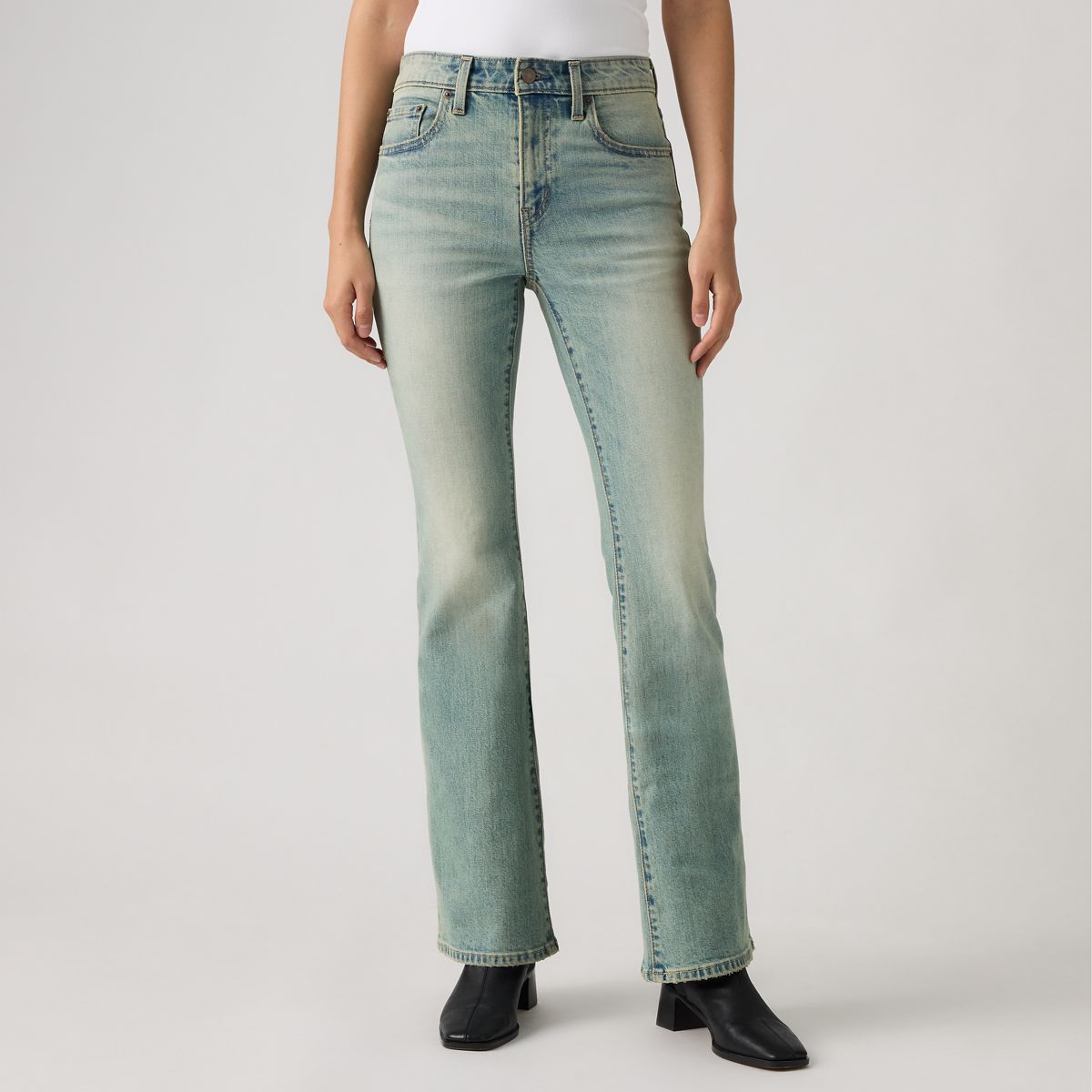 726 High-Rise Flare Women's Jeans — Bite Back Str - Medium Wash