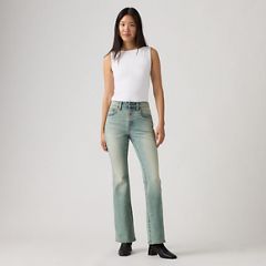 726 High-Rise Flare Women's Jeans — Bite Back Str - Medium Wash 5