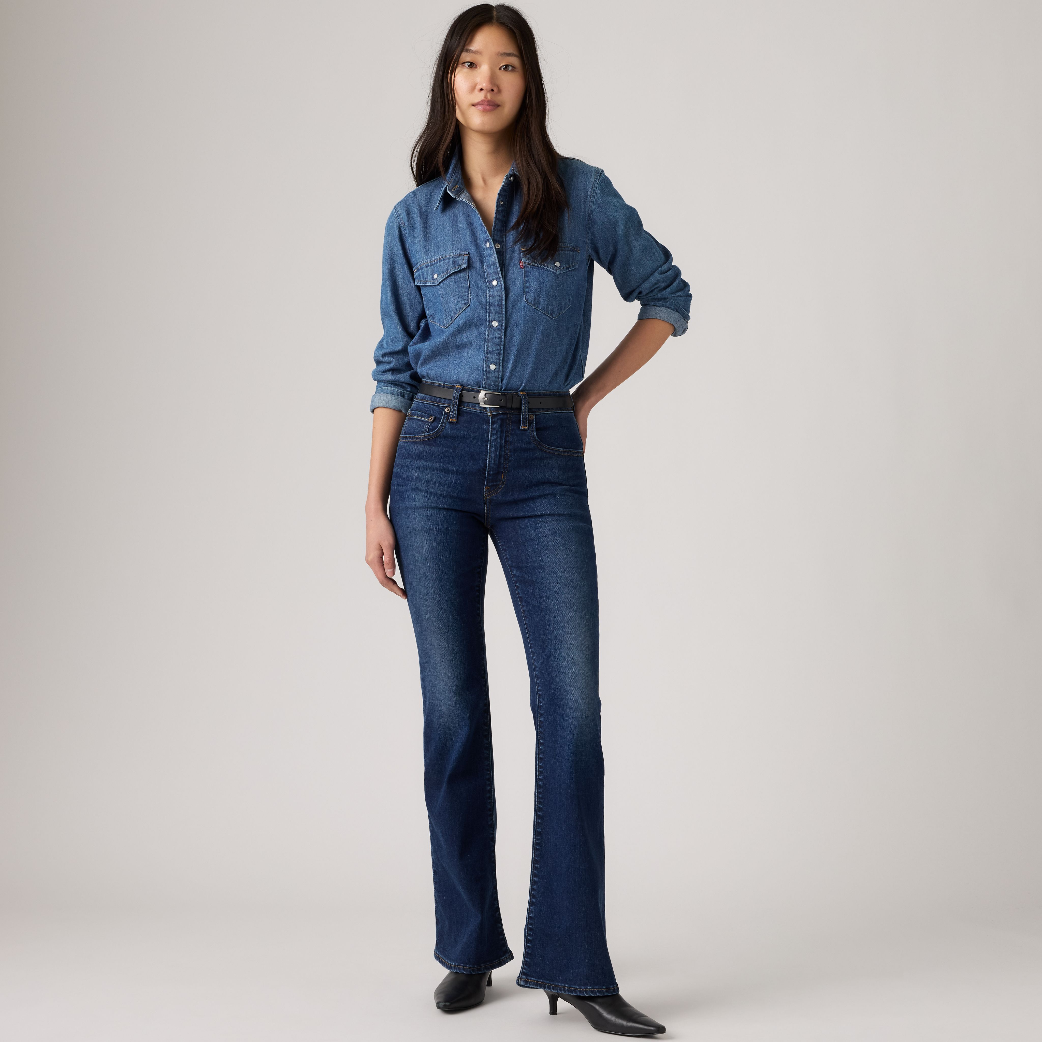 726 High-Rise Flare Women's Jeans 1