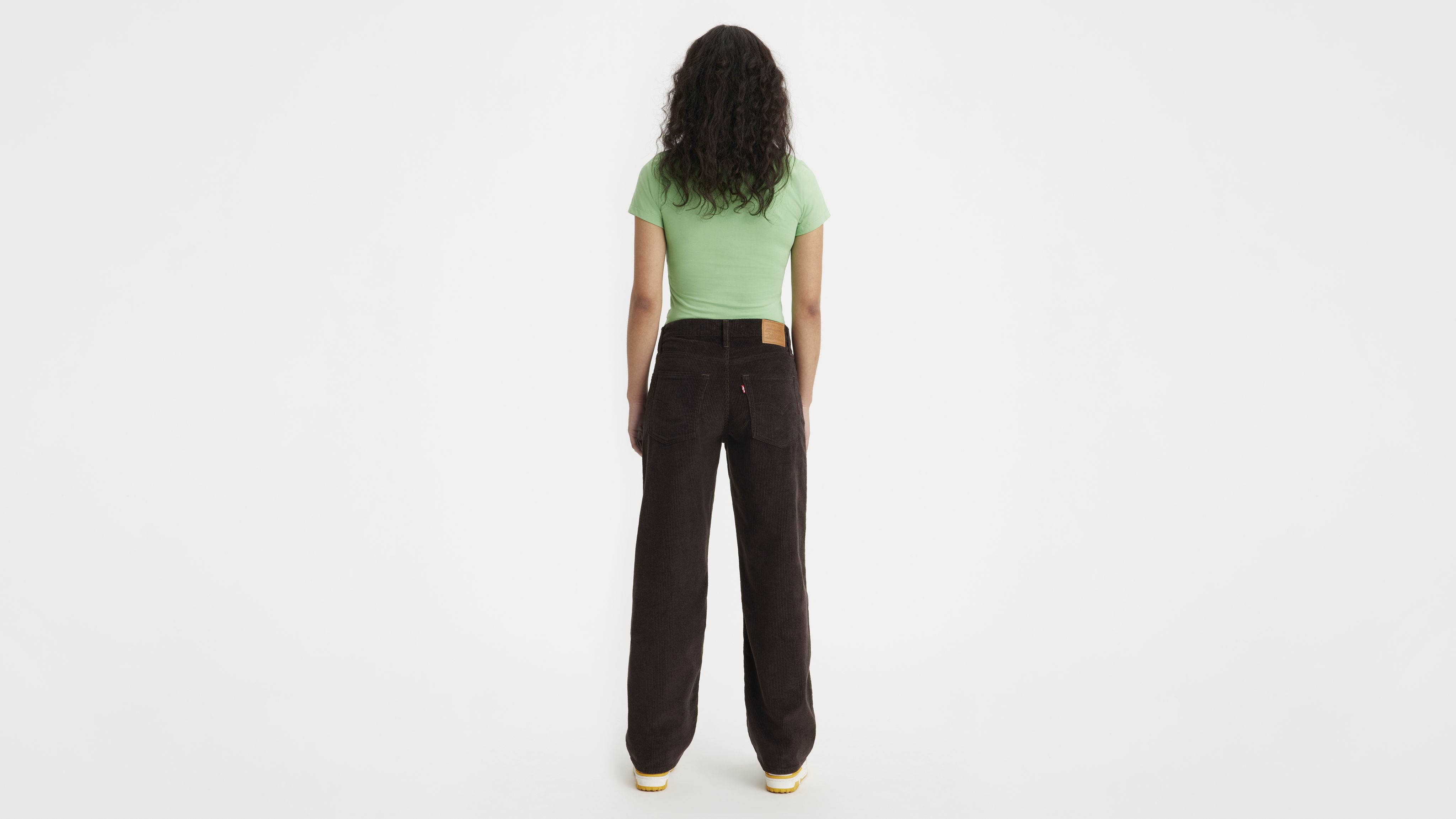 Baggy Dad Corduroy Women's Pants 3