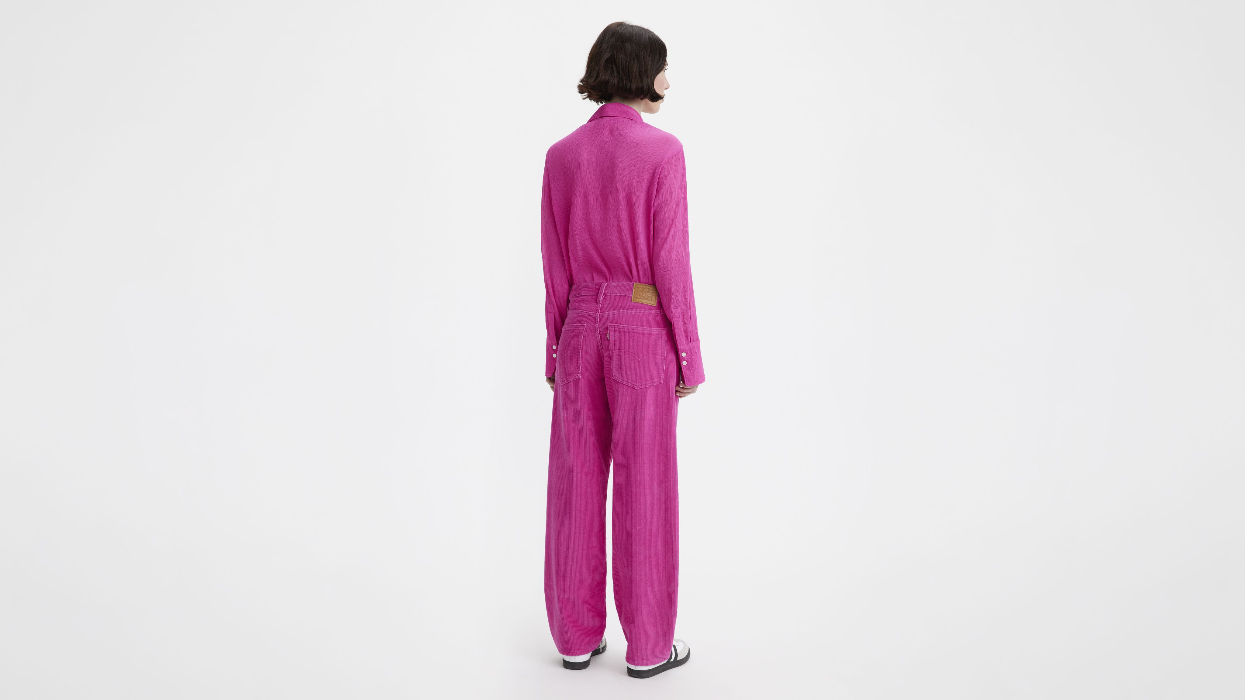 Baggy Dad Corduroy Women's Pants 3