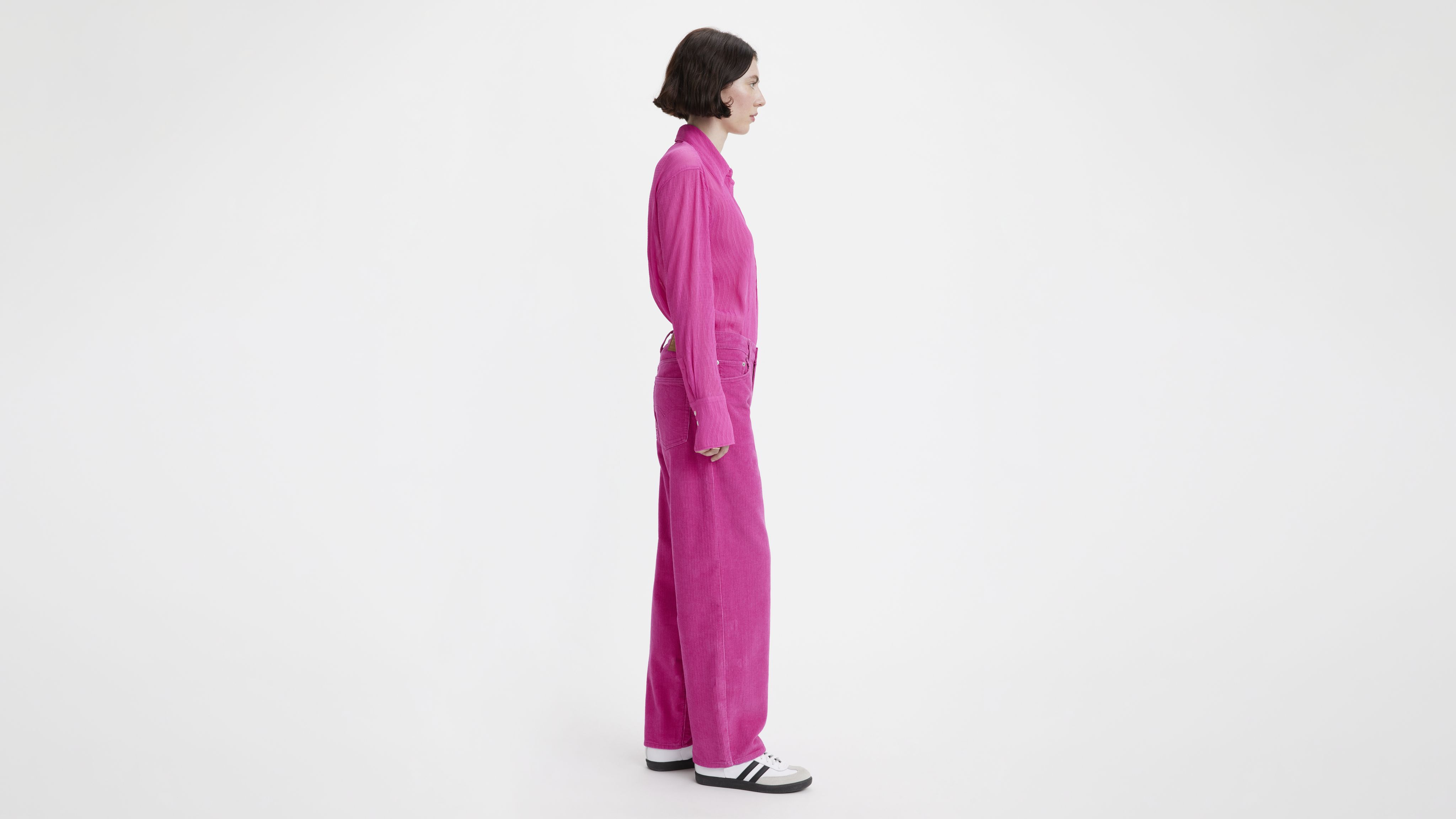 Baggy Dad Corduroy Women's Pants 4
