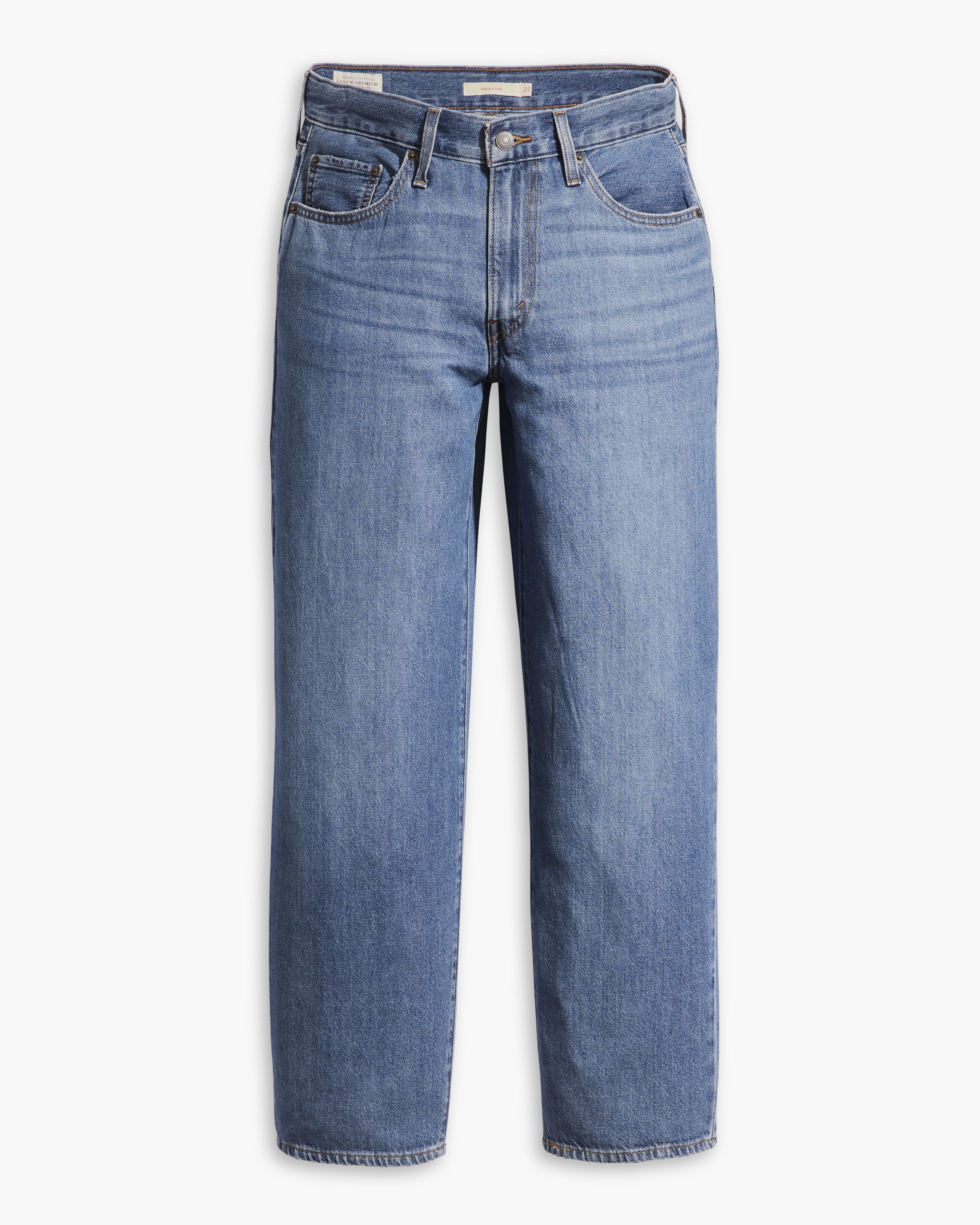 Baggy Dad Performance Cool Women's Jeans 6