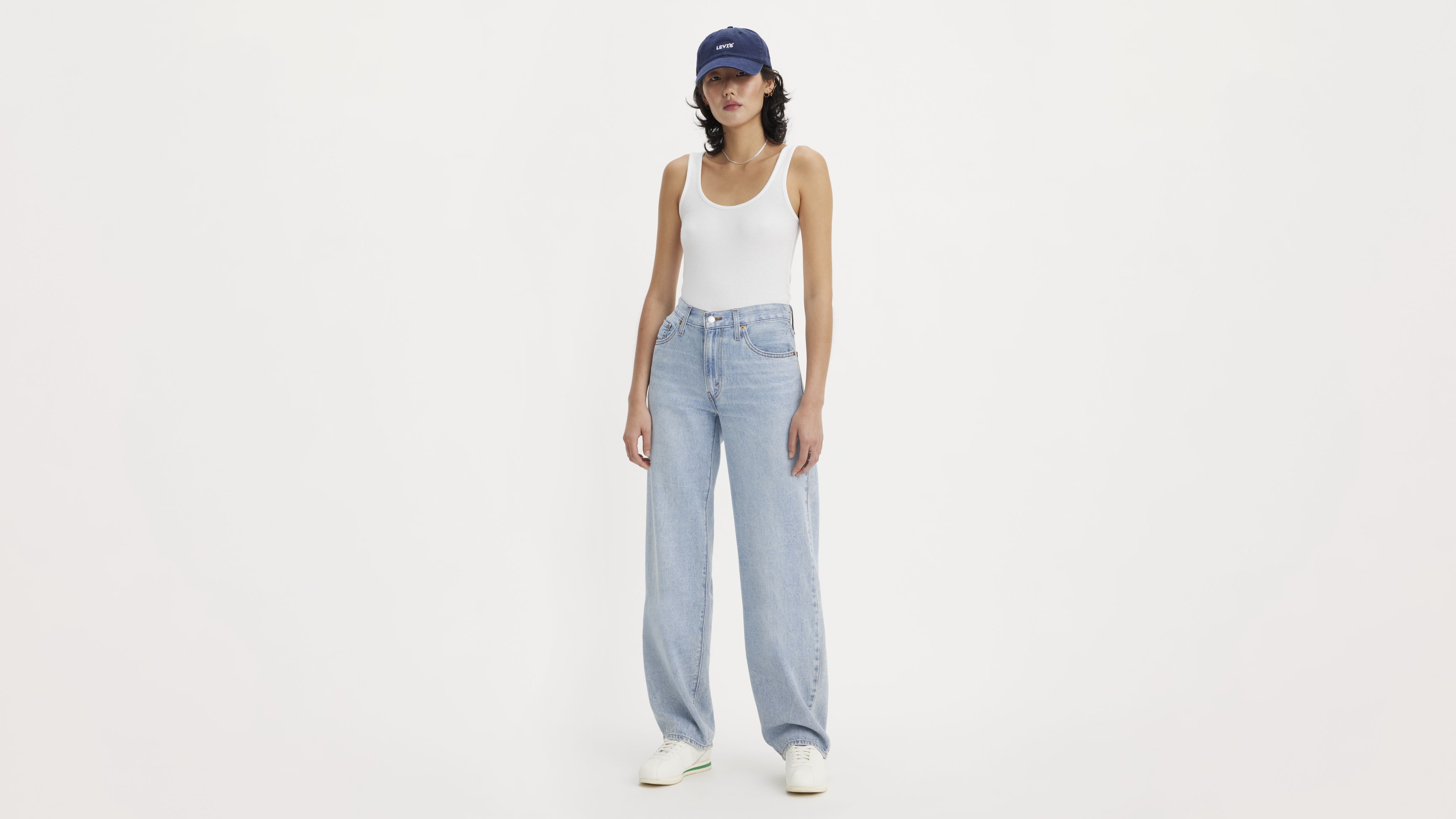 Baggy Dad Performance Cool Women's Jeans 5