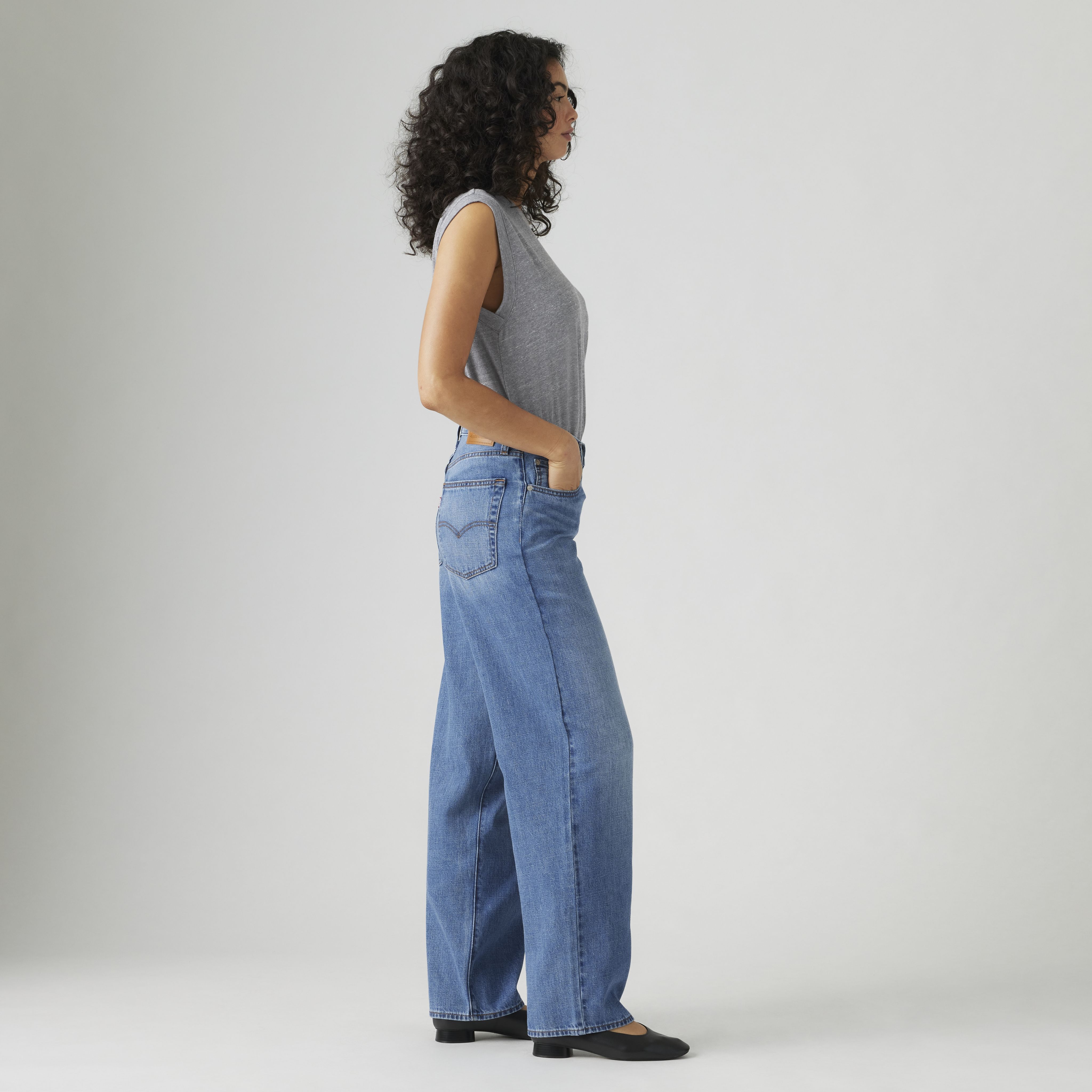 Pantalon P'pa très ample côtelé pour femme 4