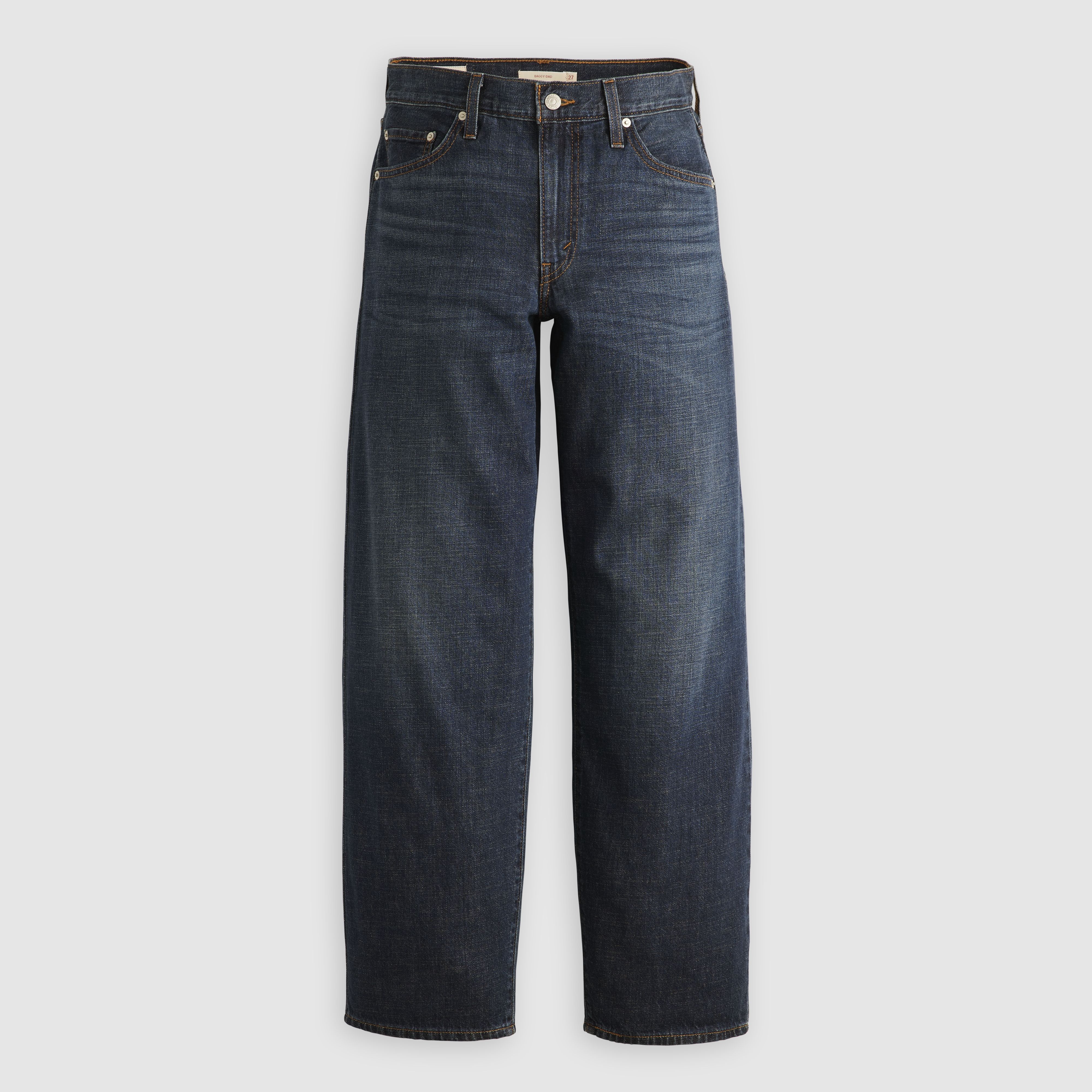Baggy Dad Linen+ Denim Lightweight Women's Jeans 6