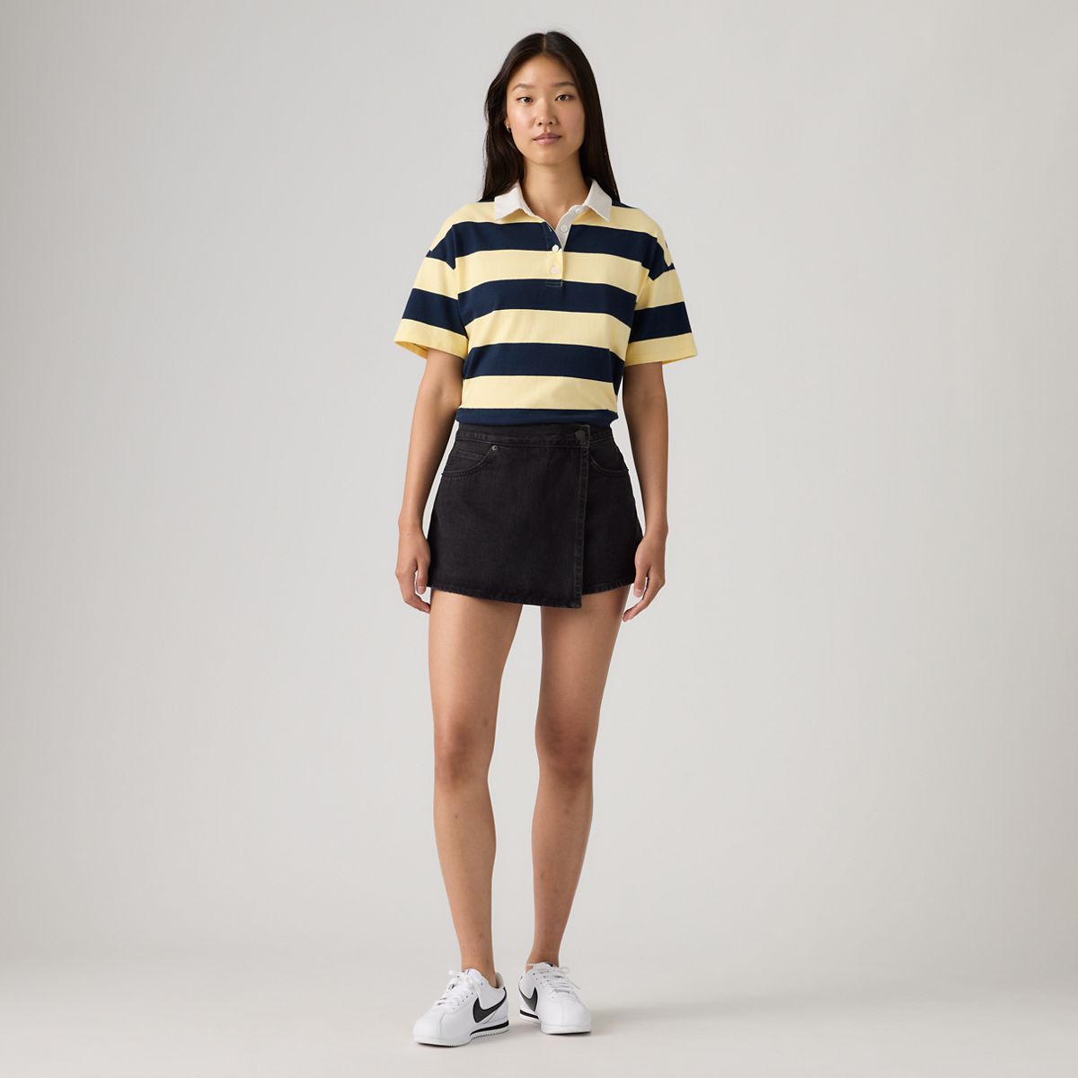 Crossover Skort — Open Mind - Black