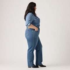 501® Original Fit Women's Jeans (Plus Size) — Array Away - Medium Wash 4